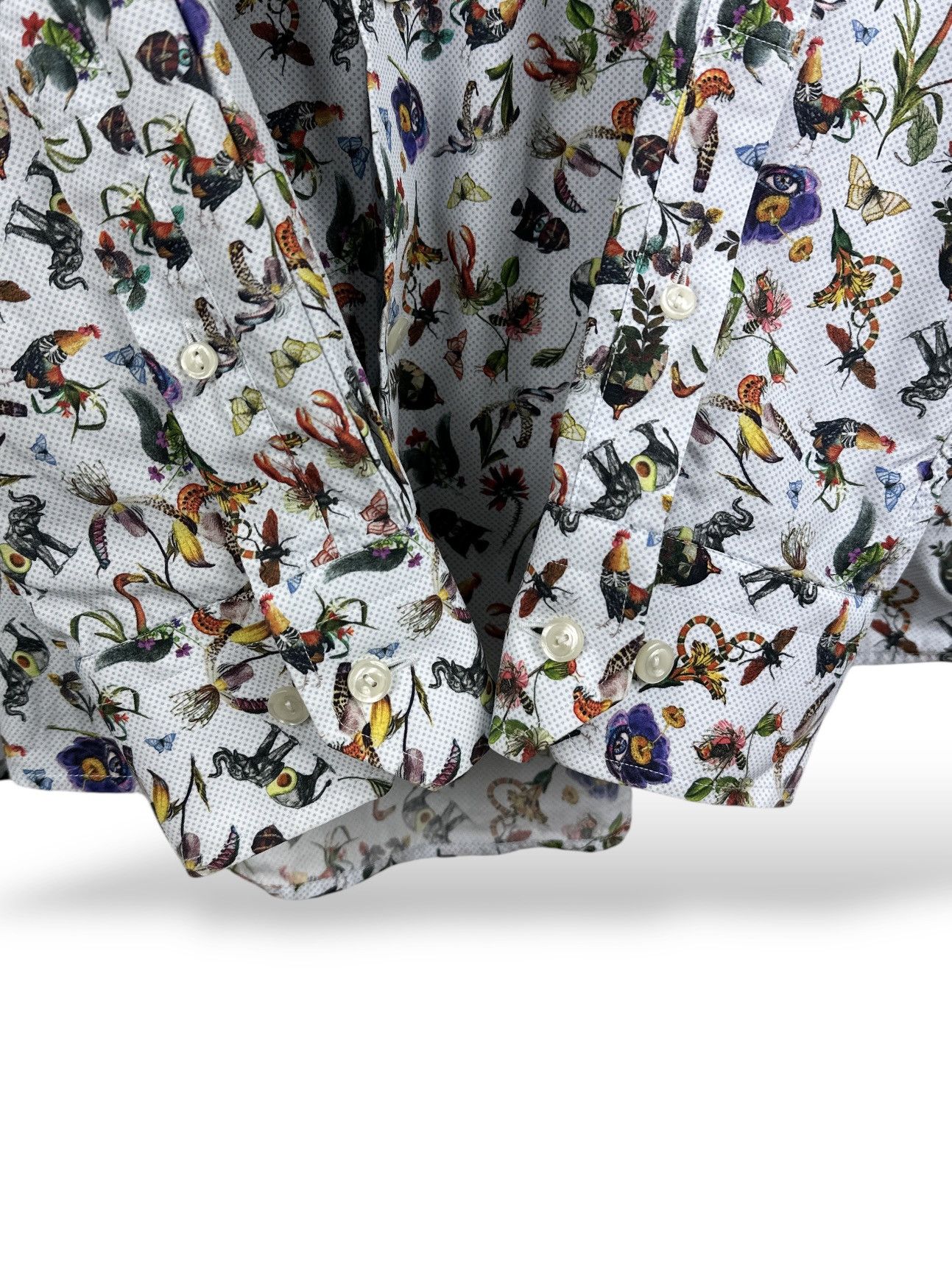 Eton Eton Contemporary Metamorphosis All Over Print Shirt L/S Size US XL / EU 56 / 4 - 6 Thumbnail