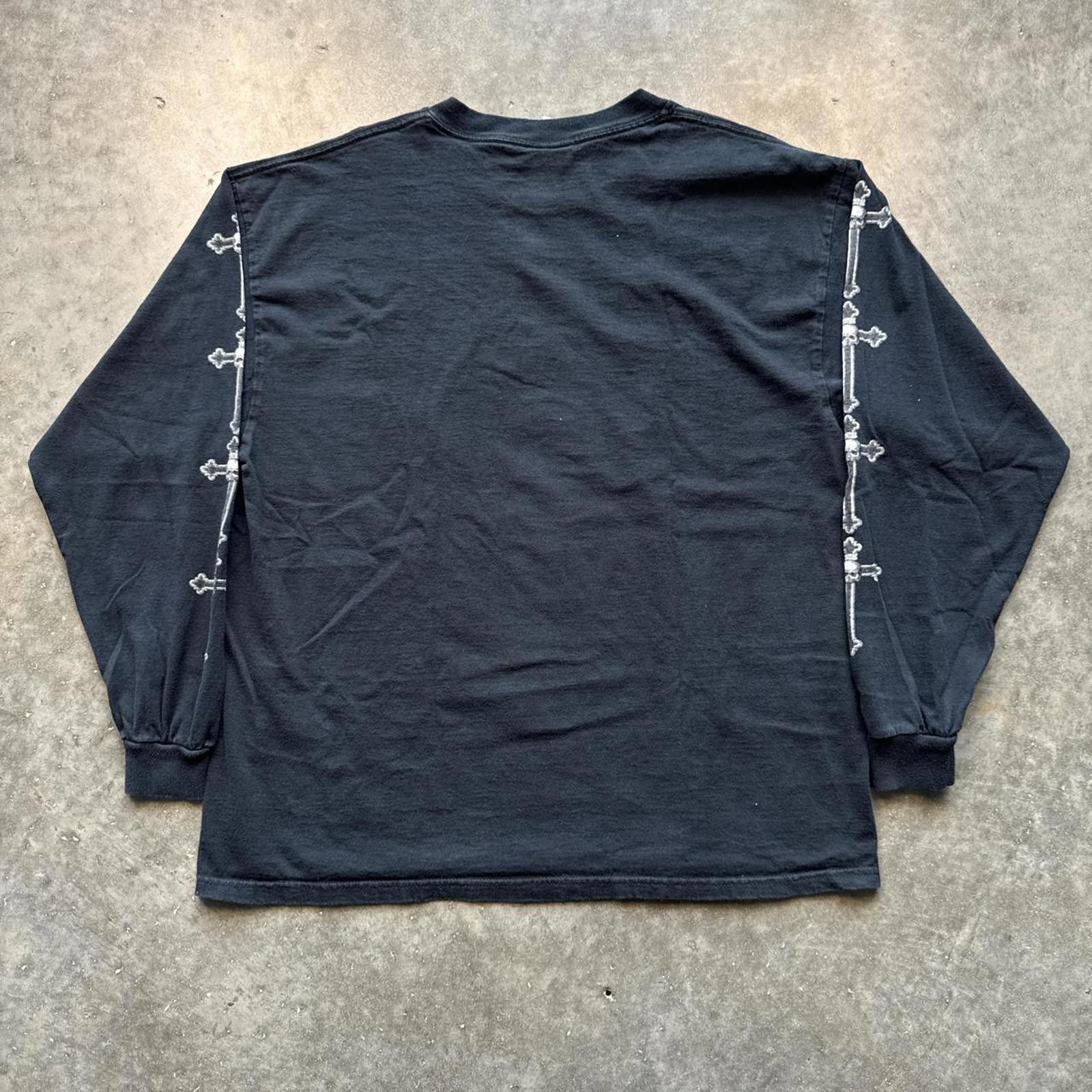 Other Black Label Society Faded Long Sleeve Skull Crosses T-Shirt Size US XL / EU 56 / 4 - 2 Thumbnail
