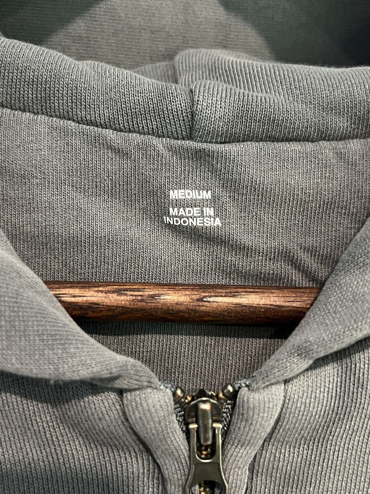 Balenciaga × Gap × Yeezy Yeezy Gap Zip Up Hoodie Poetic Grey Medium Size US M / EU 48-50 / 2 - 4 Thumbnail