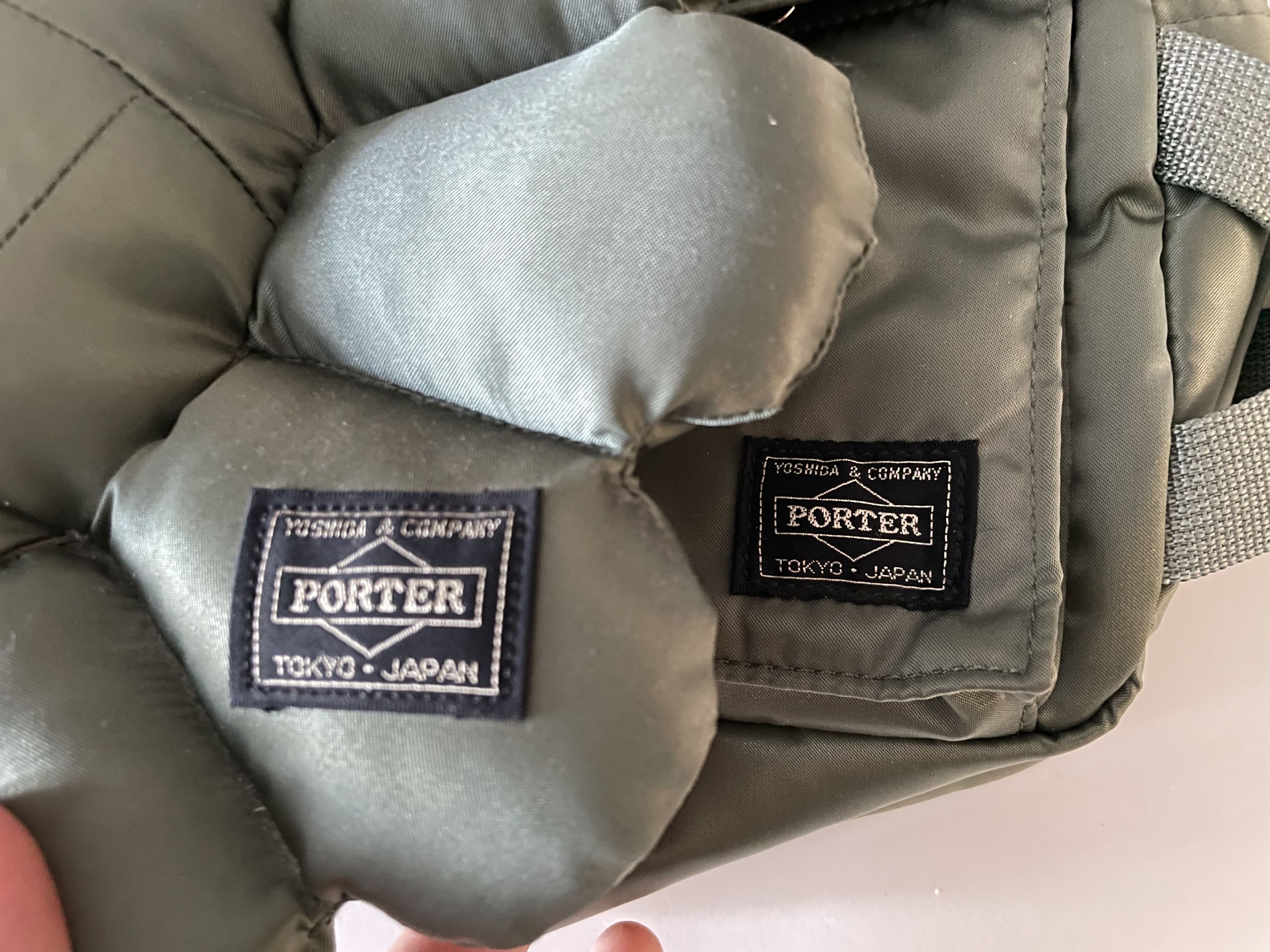 Porter × Takashi Murakami Takashi Murakami x PORTER Waist Bag Sage Green Size ONE SIZE - 3 Thumbnail