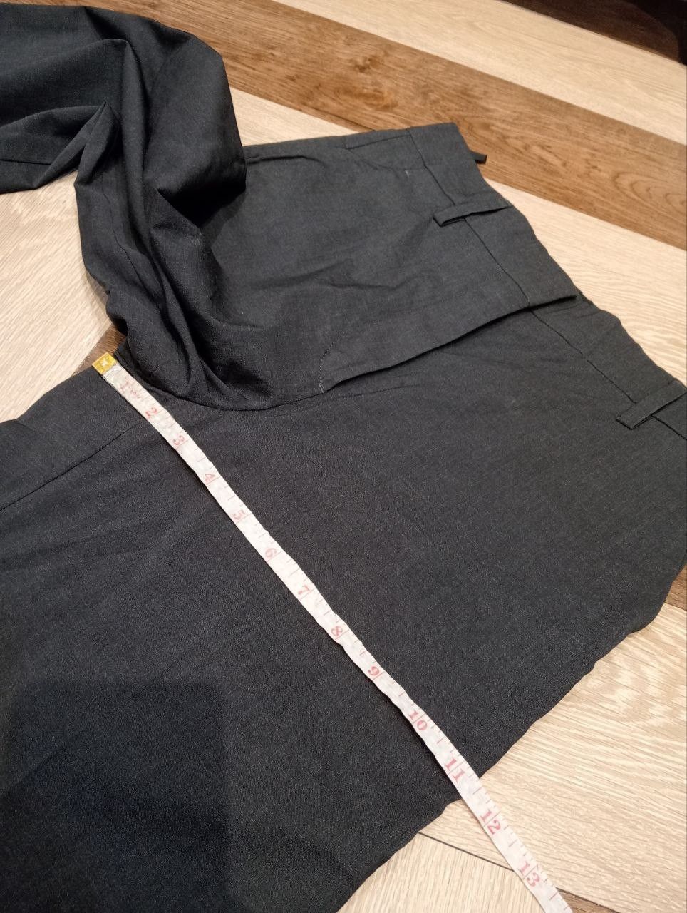 Prada LUXURY PRADA MILANO BAGGY WIDE LEG PANTS Size 25" / US 0 / IT 36 - 18 Thumbnail