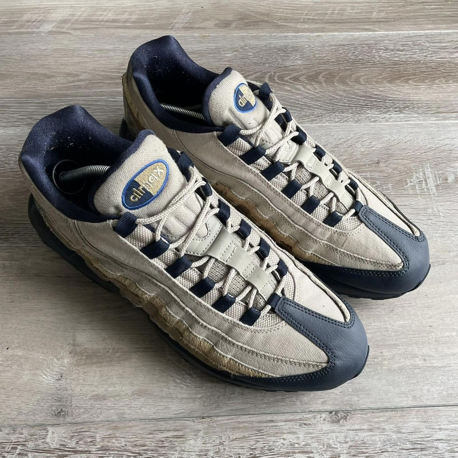 Nike NIKE • Air Max '95 "Snakeskin Newsprint" (13M) Size US 13 / EU 46 - 7 Thumbnail