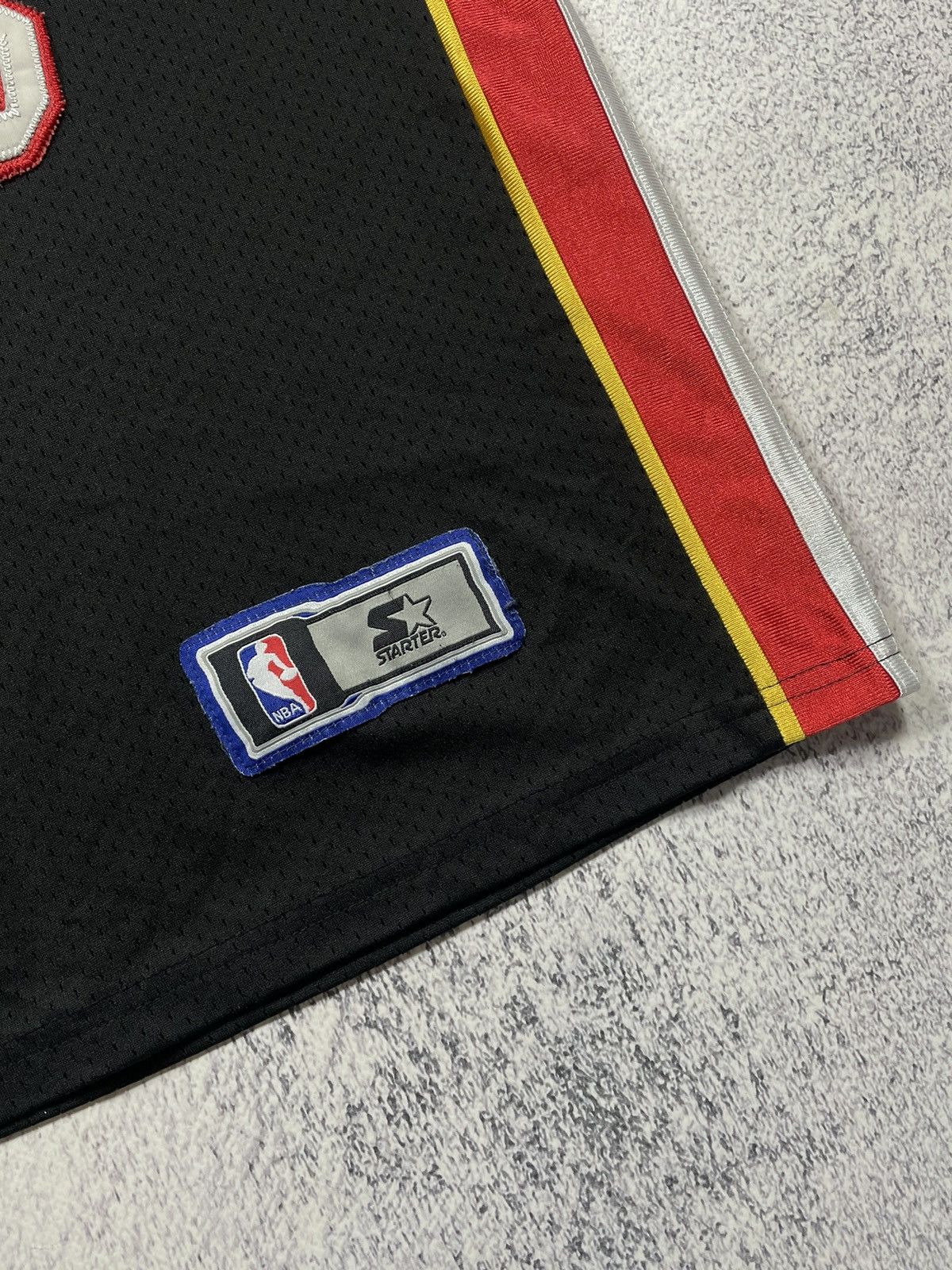 NBA × Starter × Vintage Vintage NBA Lebron James 6 Miami Heat Starter Jersey Size US S / EU 44-46 / 1 - 10 Thumbnail
