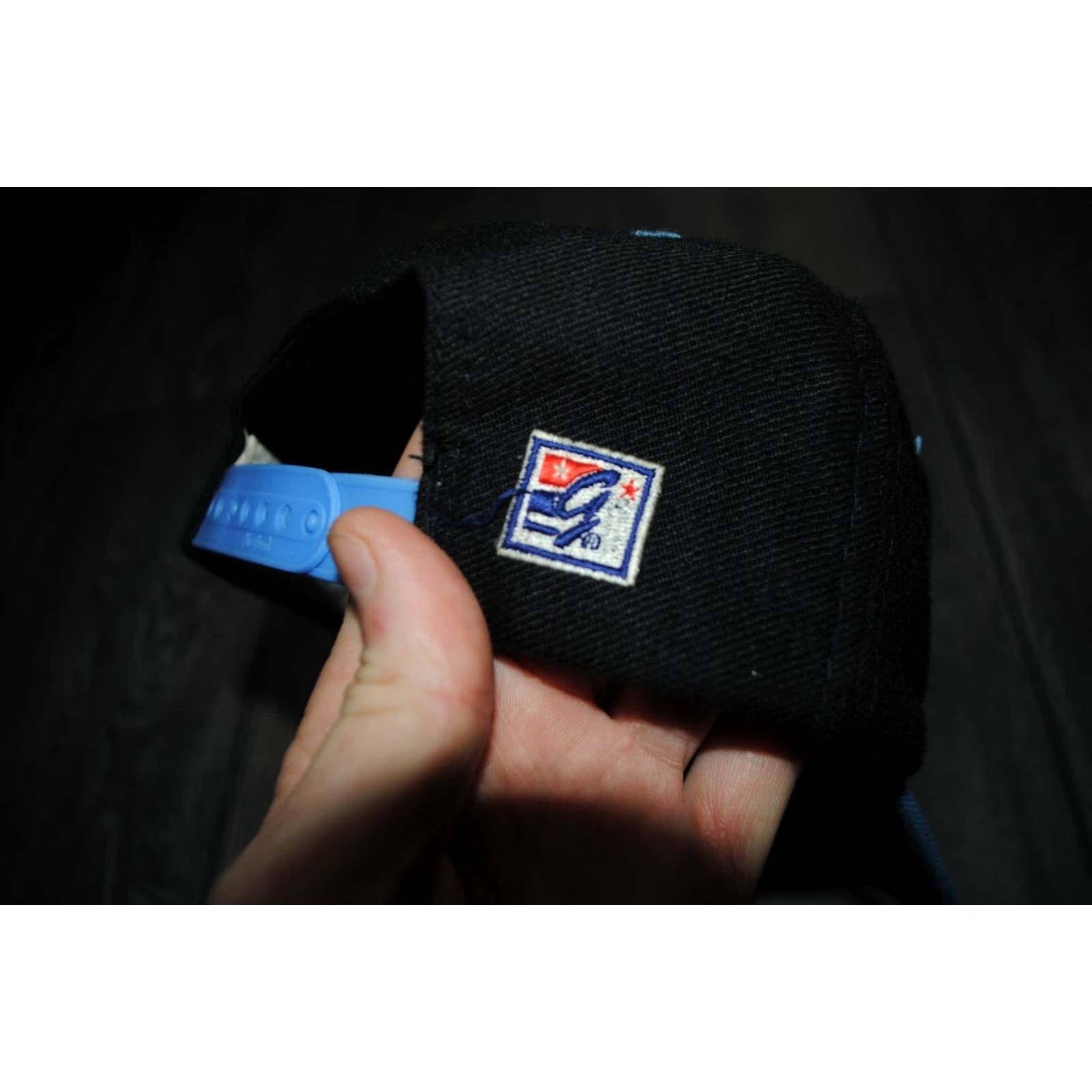 NFL VINTAGE HOUSTON OILERS HAT CAP SNAP BACK MENS NFL BLACK MADE IN TAIWAN 1990s Size ONE SIZE - 5 Thumbnail
