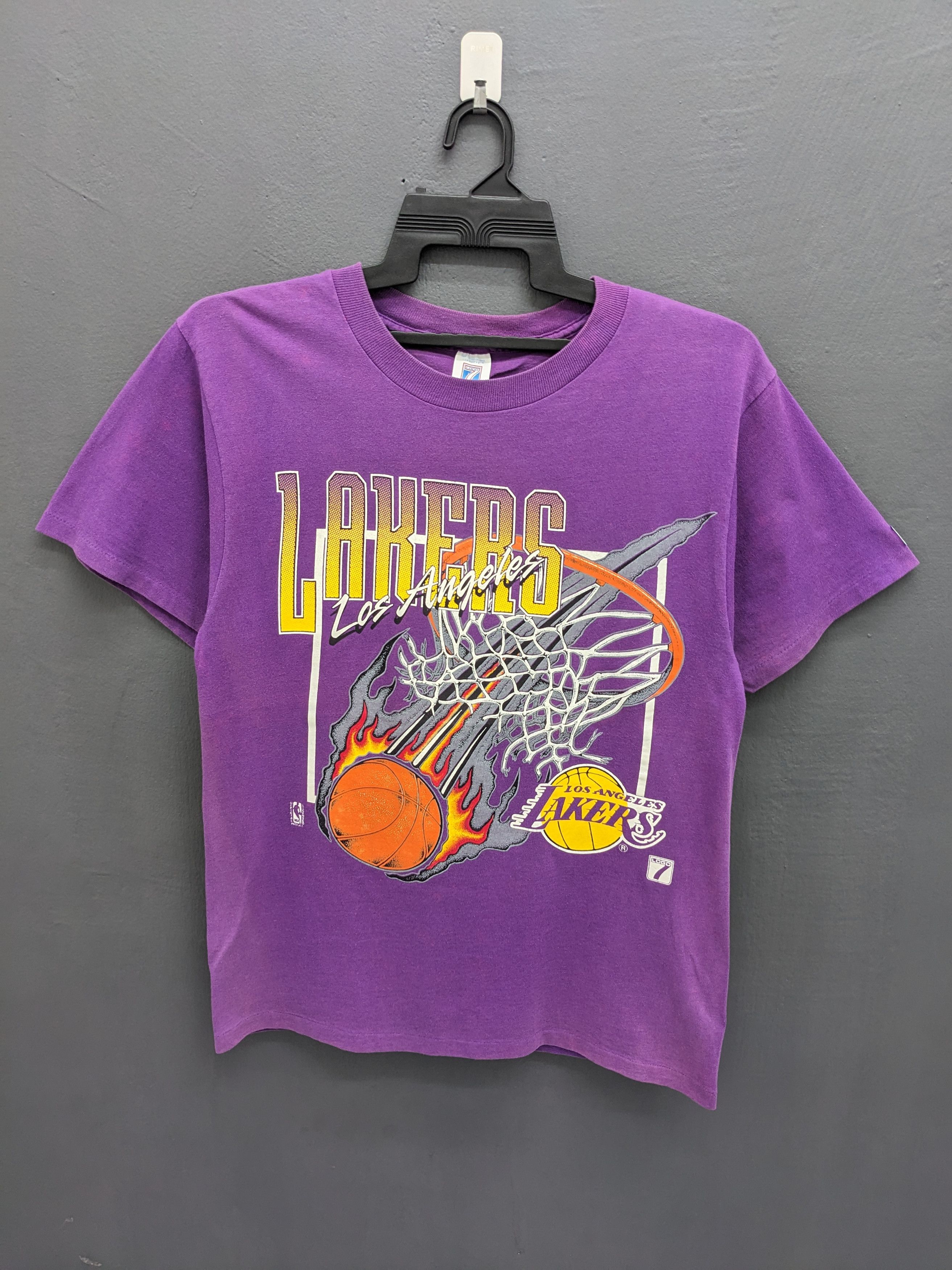 Logo 7 × NBA 🔥3 MONTHS SALE🔥 VINTAGE L.A. LAKERS LOGO 7 Size US M / EU 48-50 / 2 - 2 Thumbnail