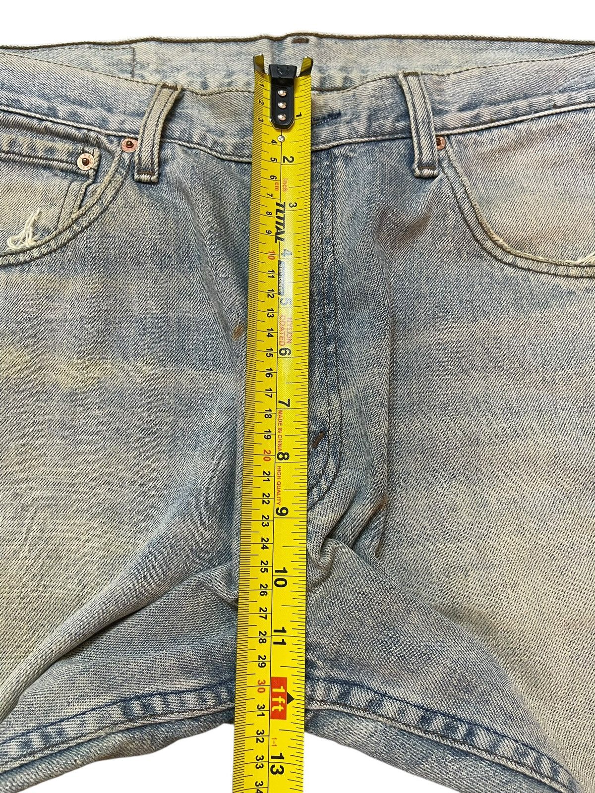 Levi's Vintage 90s Levis 539 Light Wash Faded Style Baggy Jeans Size US 32 / EU 48 - 16 Thumbnail