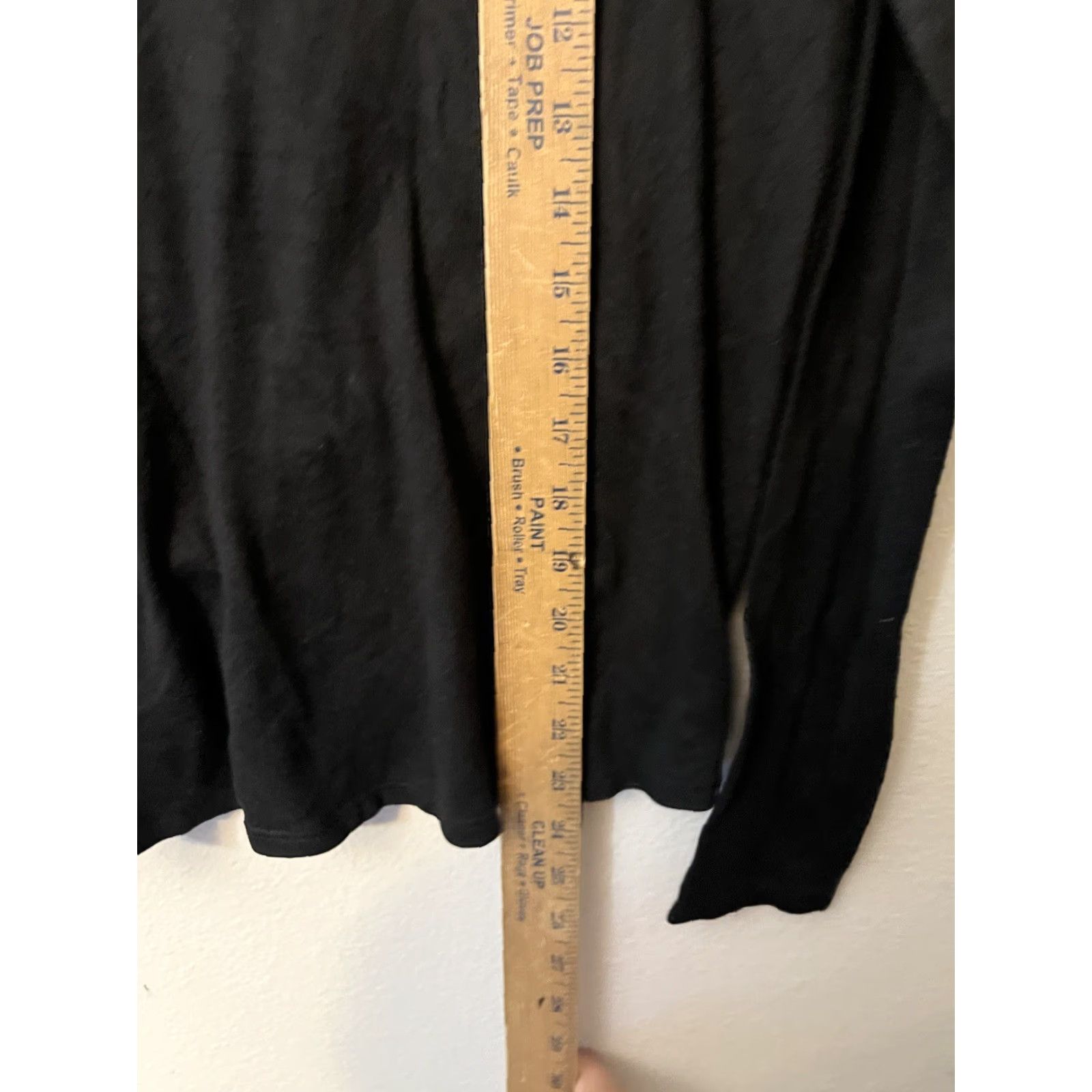 American Eagle Outfitters American Eagle Outfitters Shirt Women S Long Sleeve Black Knot Front Casual Sleeve T-Shirt Size S / US 4 / IT 40 - 4 Thumbnail