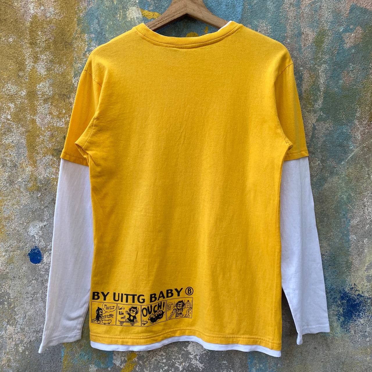 If Six Was Nine Vintage By Uittg Baby Double Layered Long Sleeve Tee t-shirt Size US S / EU 44-46 / 1 - 10 Thumbnail