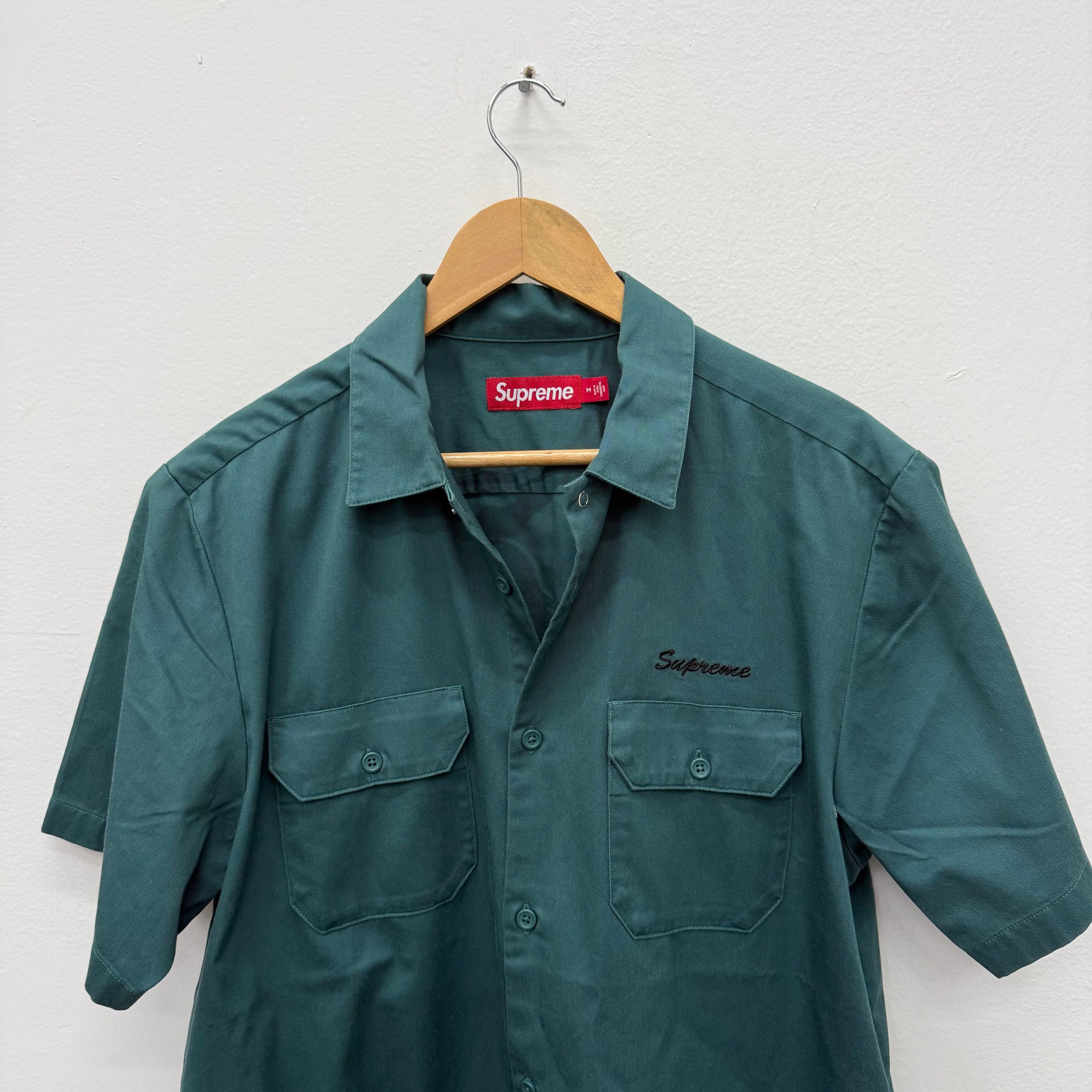 Supreme Supreme Rhinestone Lady Work Shirt - Size M Size US M / EU 48-50 / 2 - 4 Thumbnail