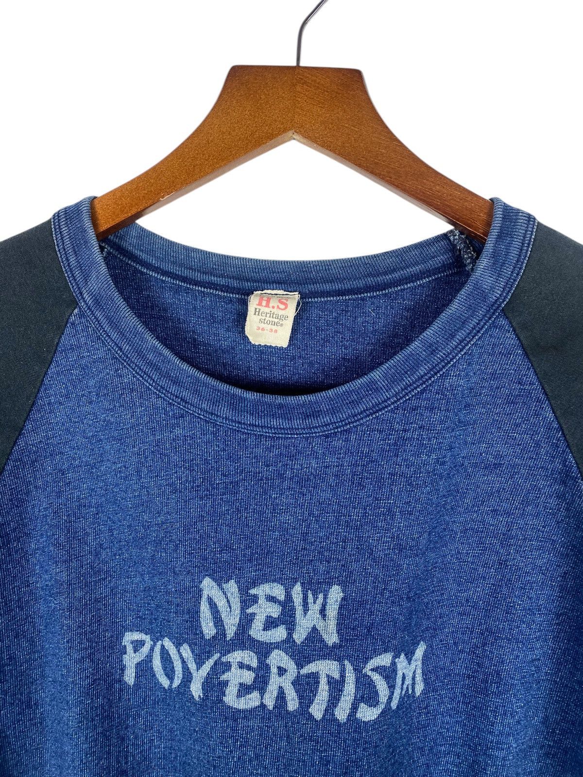Edition Japan × Indigo × Japanese Brand Vintage New Poyertism Shirt Size US S / EU 44-46 / 1 - 4 Thumbnail