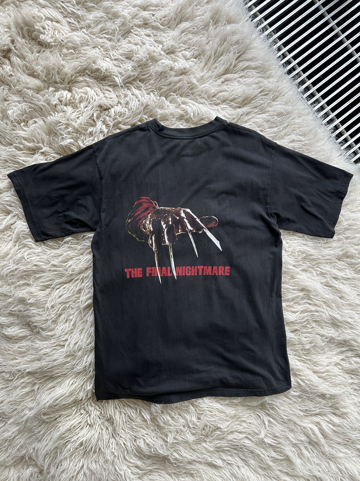 Vintage CRAZY 1997 FREDDY KRÜGER „THE FINAL NIGHTMARE“ T-SHIRT XL Size US XL / EU 56 / 4 - 2 Thumbnail
