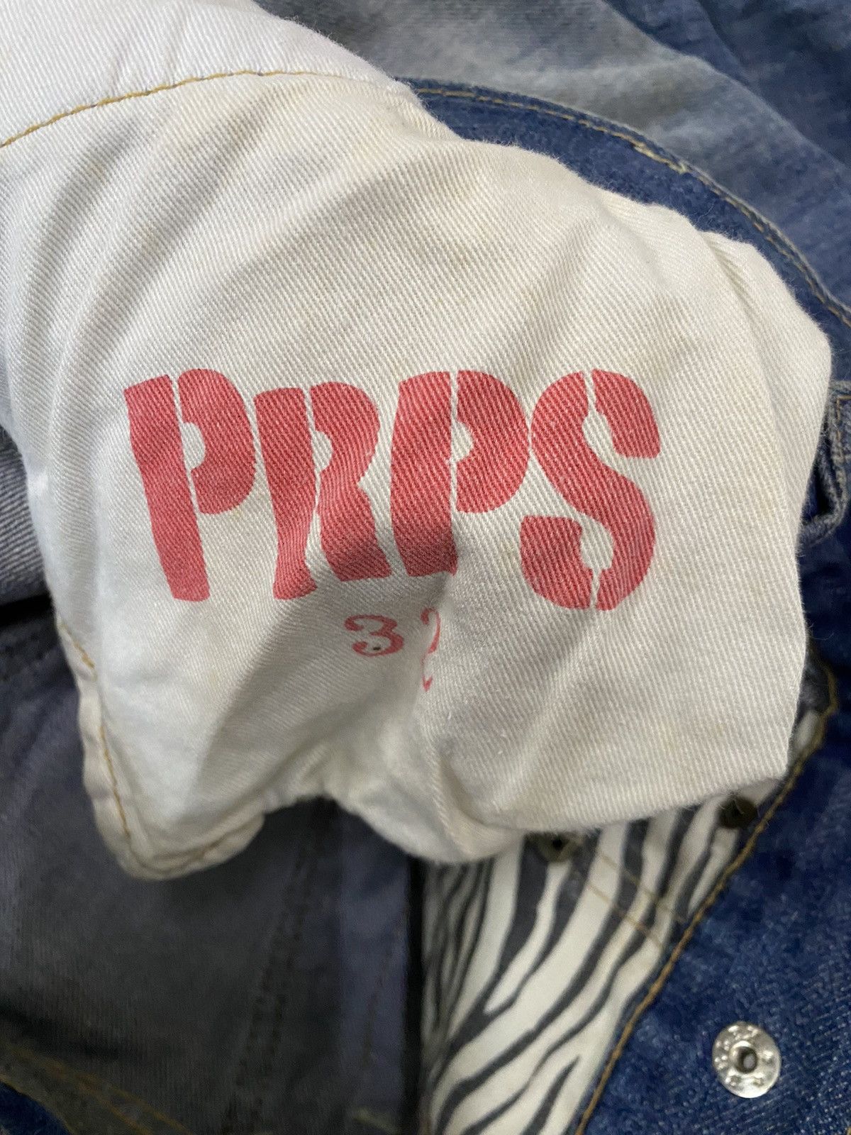 Japanese Brand × Prps PRPS DISTRESS BAGGY DESIGN Size US 32 / EU 48 - 12 Thumbnail