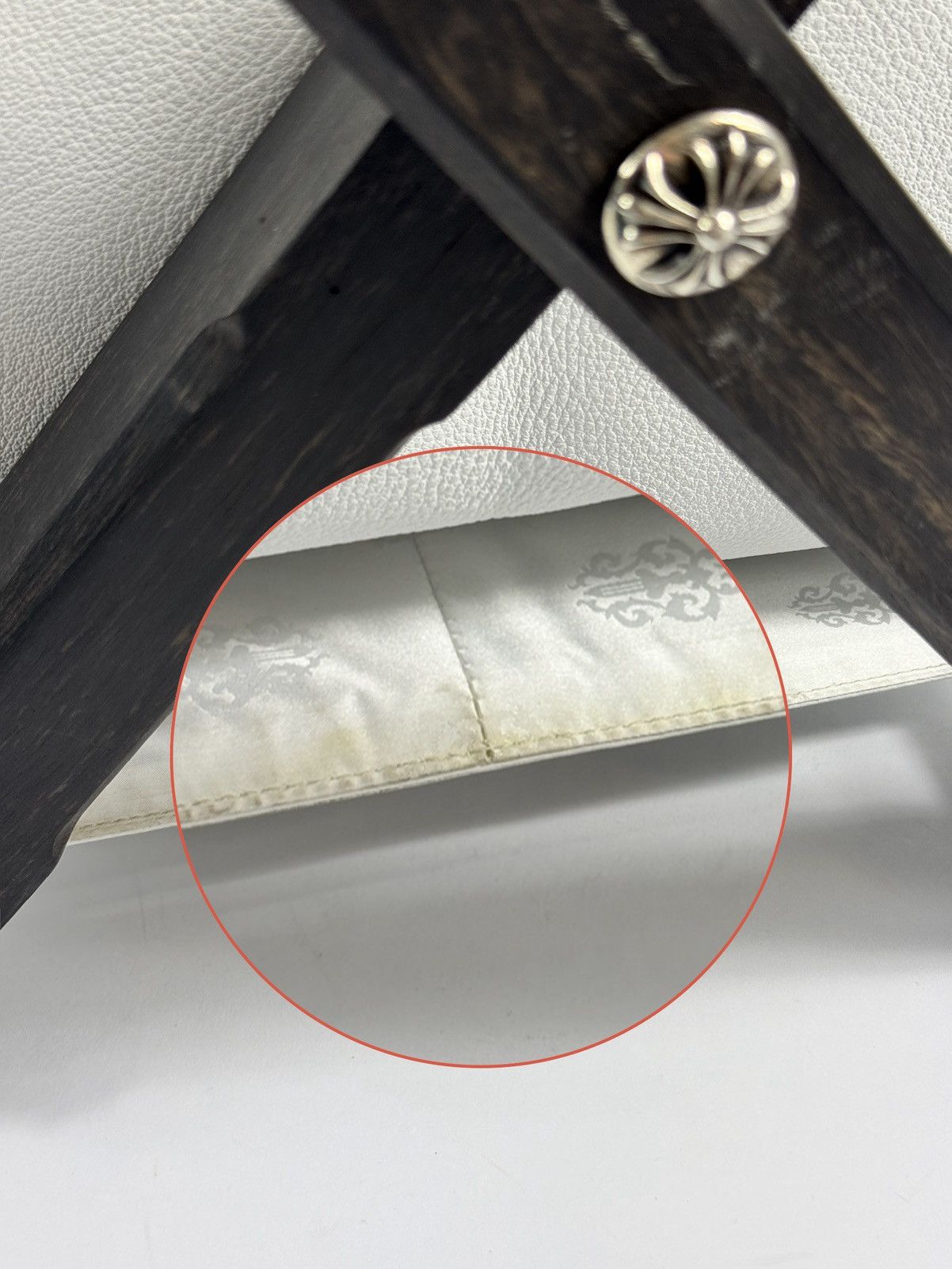 Chrome Hearts STAR PATCH WORK LEATHER MAGAZINE HOLDER CRIB Size ONE SIZE - 12 Thumbnail