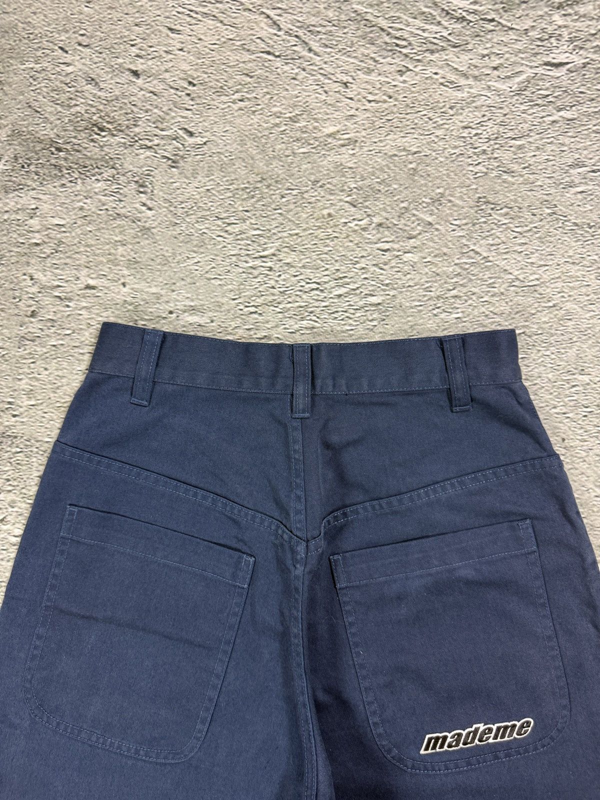 MadeMe MadeMe baggy pants wideleg chino pants navy Size 25" / US 0 / IT 36 - 6 Thumbnail