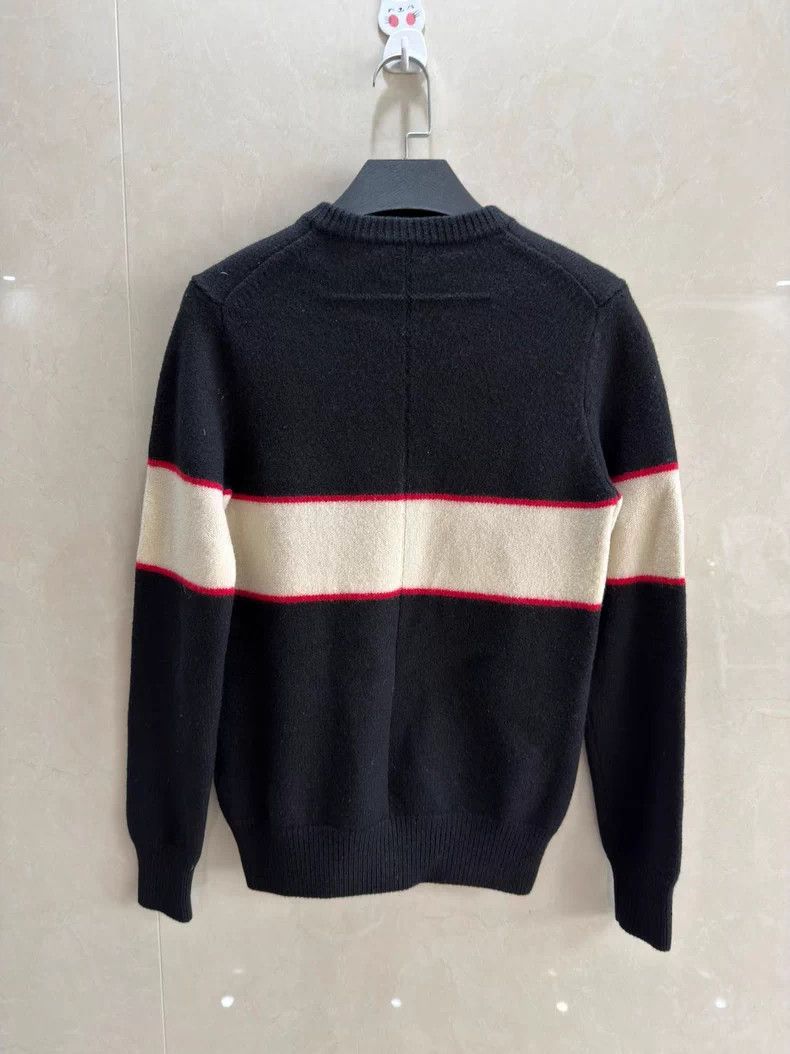 Givenchy Givenchy Logo striped black and white knitted wool sweater Size US XS / EU 42 / 0 - 5 Thumbnail