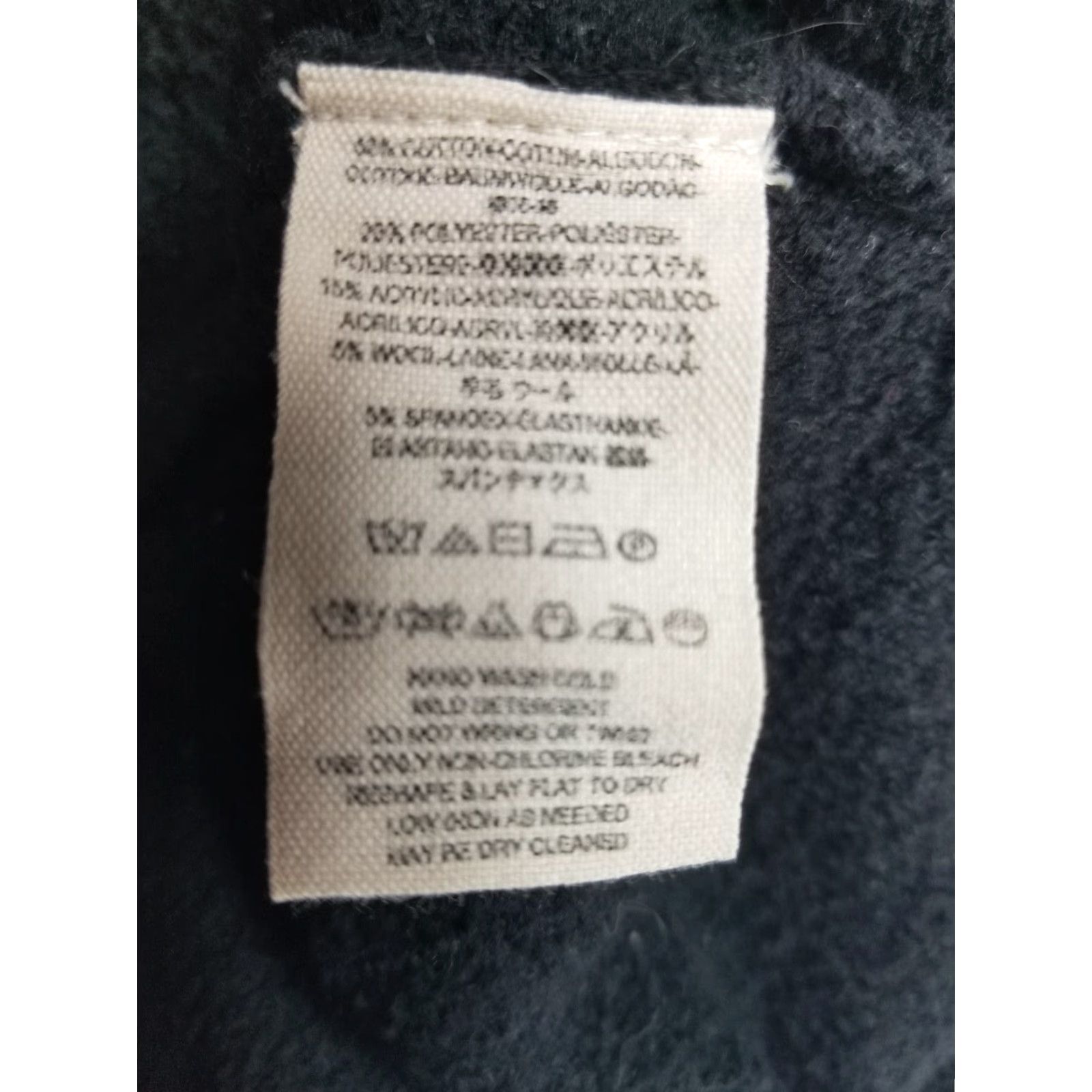 Free People Free People Women’s Black Turn Around Tunic Mock Neck Sweater Large Size L / US 10 / IT 46 - 7 Thumbnail