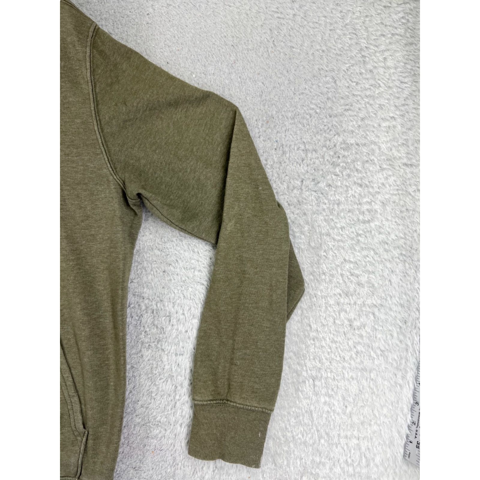The North Face The North Face Hoodie Men M Green Pullover Pocket Cotton Blend Read Size US M / EU 48-50 / 2 - 2 Thumbnail