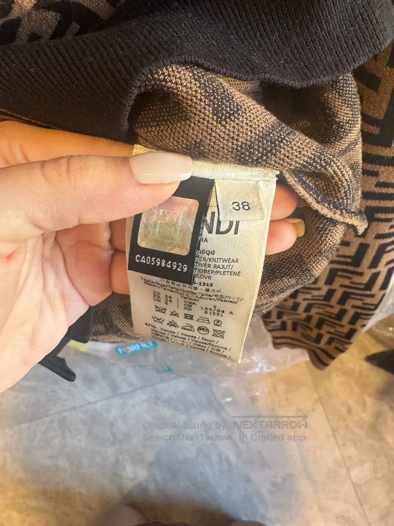 Fendi Fendi Knitted Top Size XS / US 0-2 / IT 36-38 - 3 Thumbnail