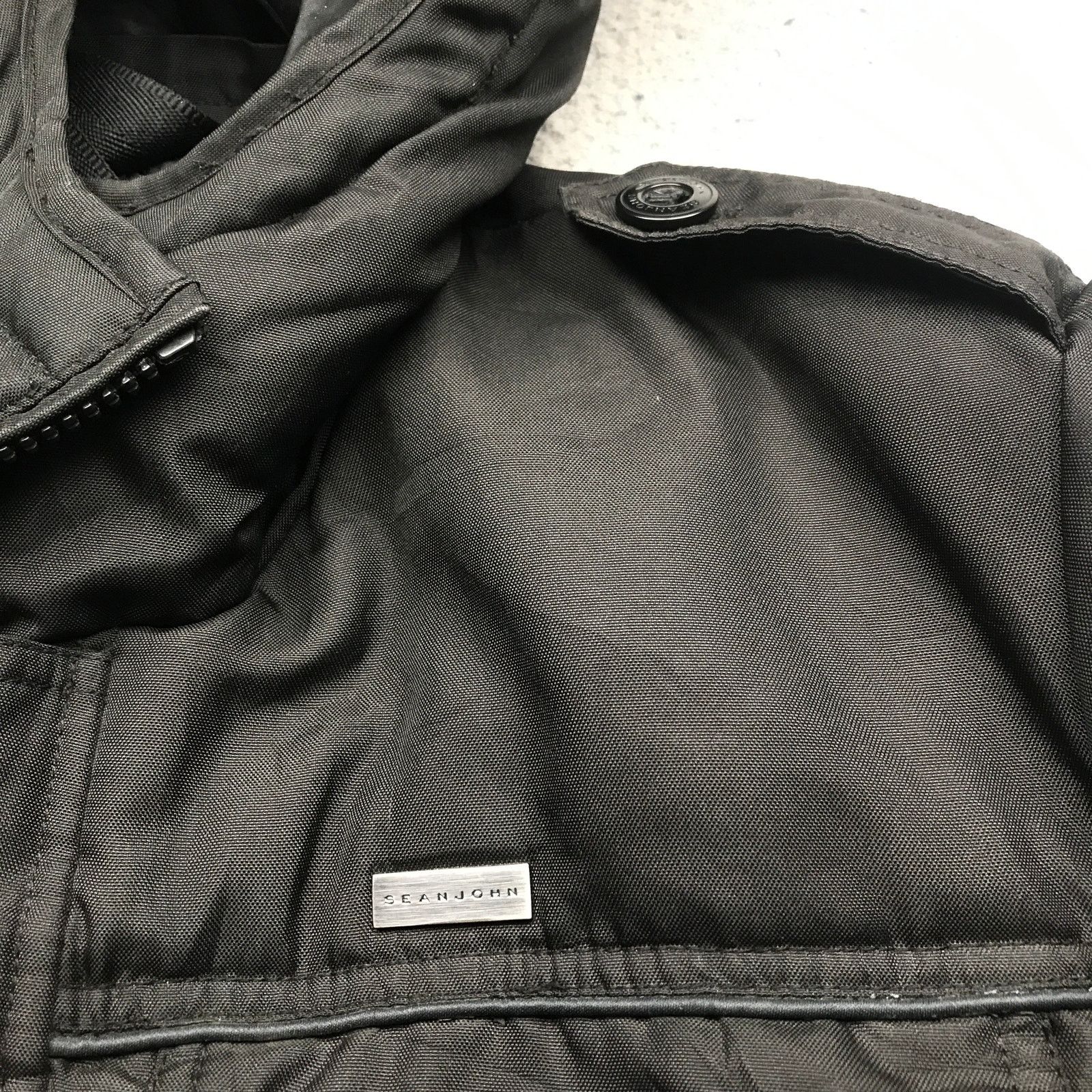 Other Vintage Sean John GIII Apparel Jacket Hooded Mens XXL Black Size US XXL / EU 58 / 5 - 7 Thumbnail