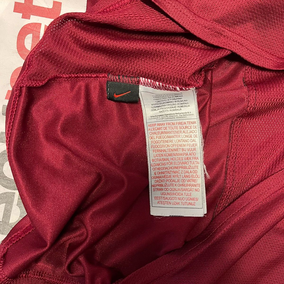 Nike Nike vintage 2003/2004 Sparta Praha longsleeve player issue Size US S / EU 44-46 / 1 - 4 Thumbnail