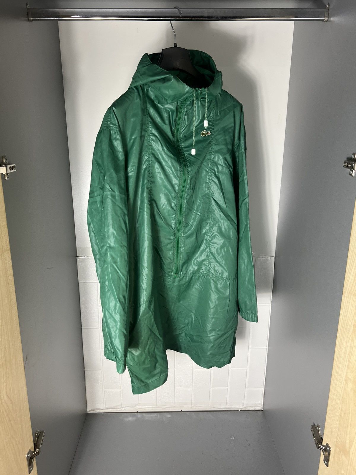 Lacoste × Vintage VERY RARE LACOSTE CHEMISE IZOD NYLON LIGHT JACKET RETRO 90s Size US L / EU 52-54 / 3 - 3 Thumbnail