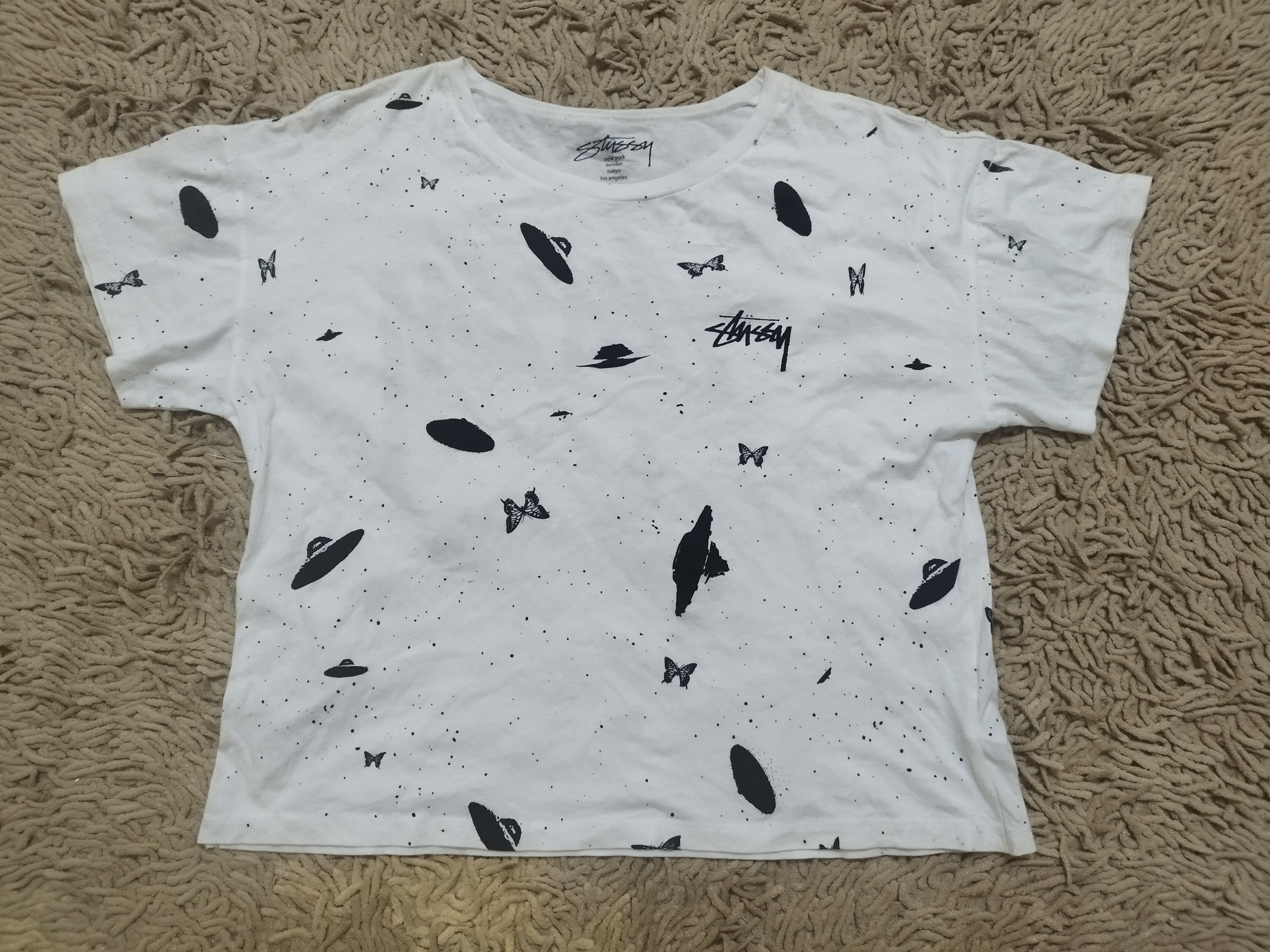 Stussy Stussy Ufo Cropped Shirt Size M / US 6-8 / IT 42-44 - 4 Thumbnail