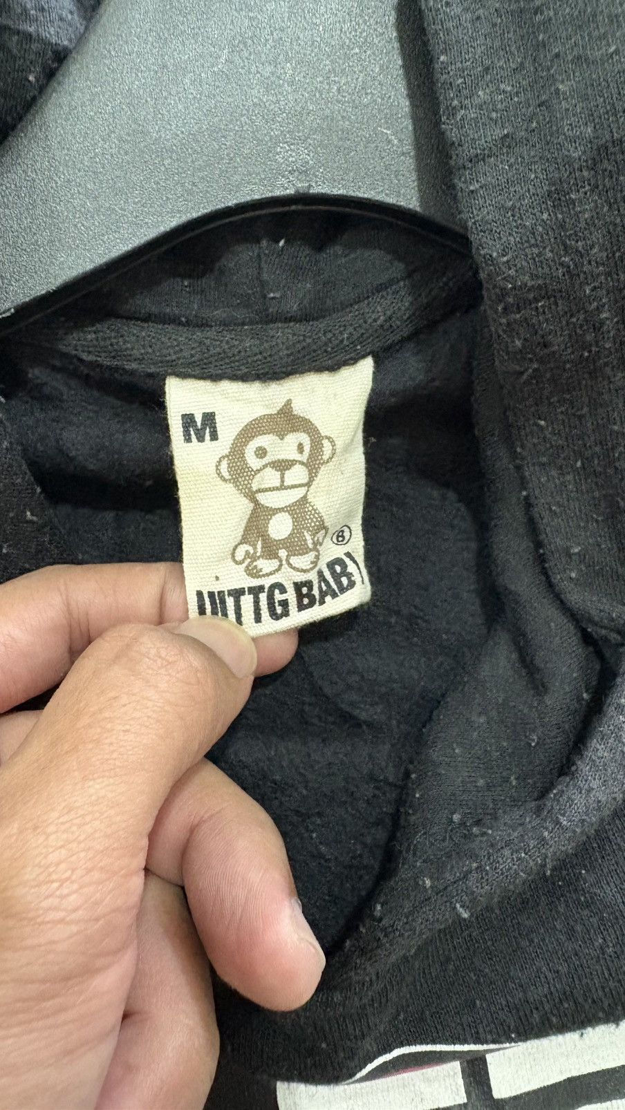 Japanese Brand Uittg baby cafe hoodie no banana no life Size US M / EU 48-50 / 2 - 5 Thumbnail