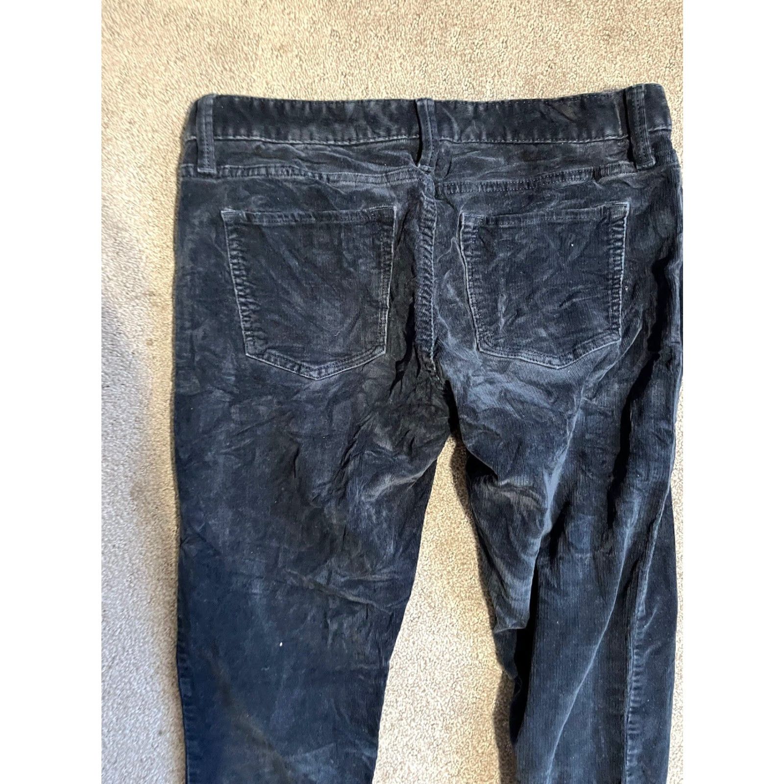 Banana Republic Banana Republic Dress Pants Corduroy Navy Cotton Blend Skinny Pants Women Size 27 Regular Inseam 28 XS? Size 27" / US 4 / IT 40 - 4 Thumbnail