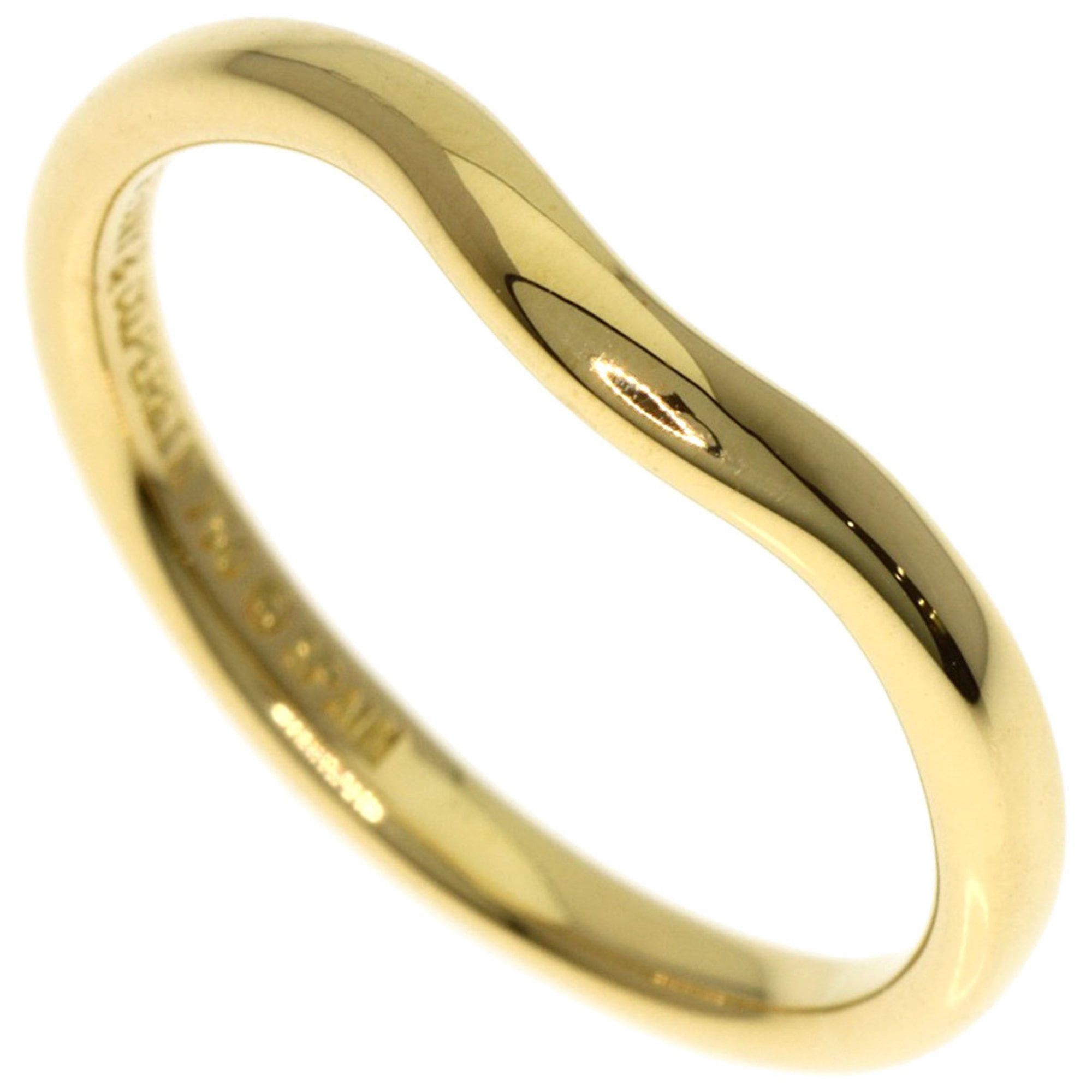 Tiffany & Co. Tiffany & Co. Curved Band Ring, 18K Yellow Gold, Women's. Size ONE SIZE - 1 Thumbnail