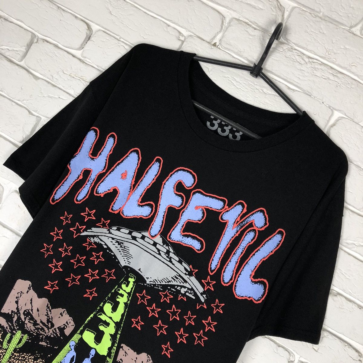 Half Evil Half Evil extraterrestrial research tee t shirt Size US L / EU 52-54 / 3 - 2 Thumbnail