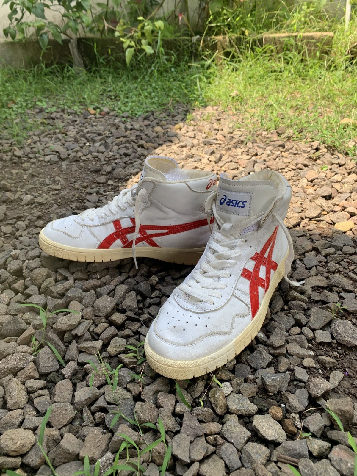 Asics Vintage basketball sneakers asics tiger tbf 707 | Grailed
