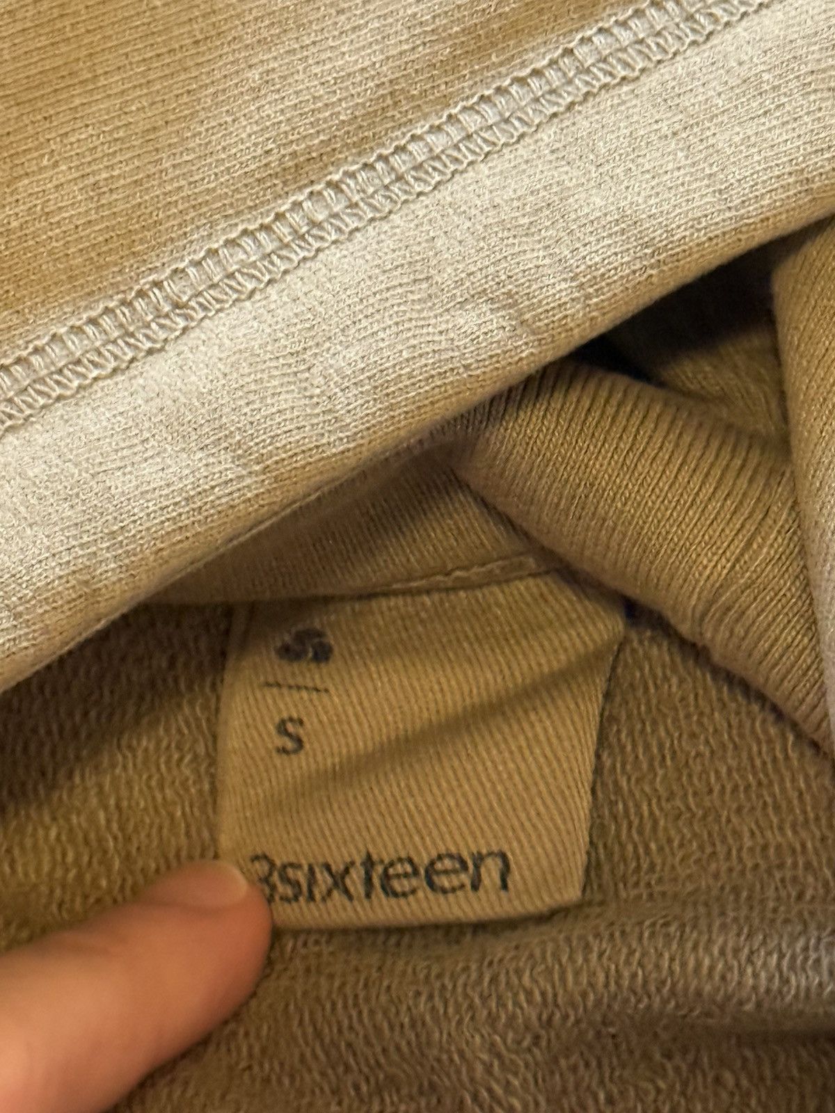 3sixteen 3Sixteen Garment Dyed Hoodie in Olive Size Small Like New! Size US S / EU 44-46 / 1 - 2 Thumbnail