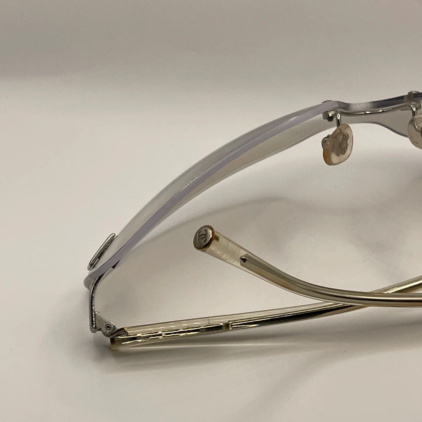 Chanel CHANEL SUNGLASSES 4029 LOGO CC Metal Vintage Iconic Size ONE SIZE - 7 Thumbnail