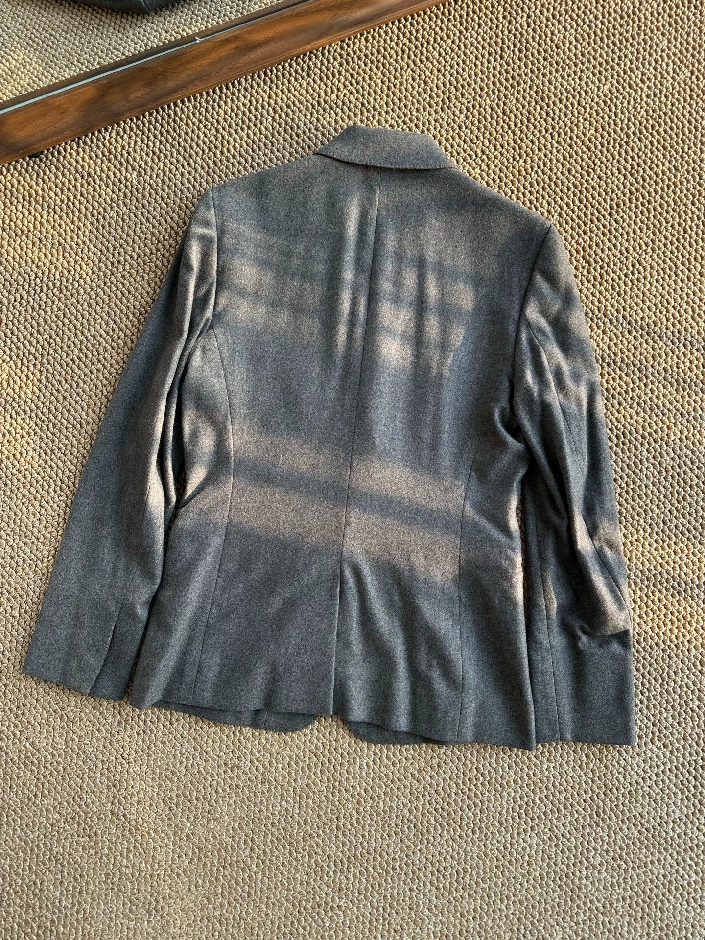 Hermes HERMES JPG Gaultier cashmere blazer women's gray34 Size XS / US 0-2 / IT 36-38 - 3 Thumbnail