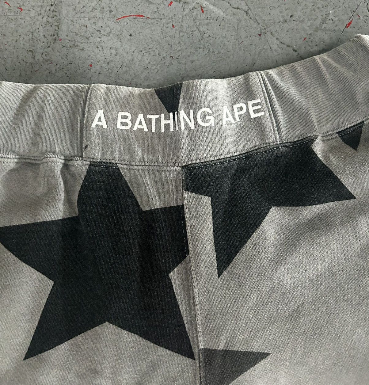 Bape BAPE Sta Pattern Wide Fit Sweat Shorts Size S Size US 29 - 2 Thumbnail
