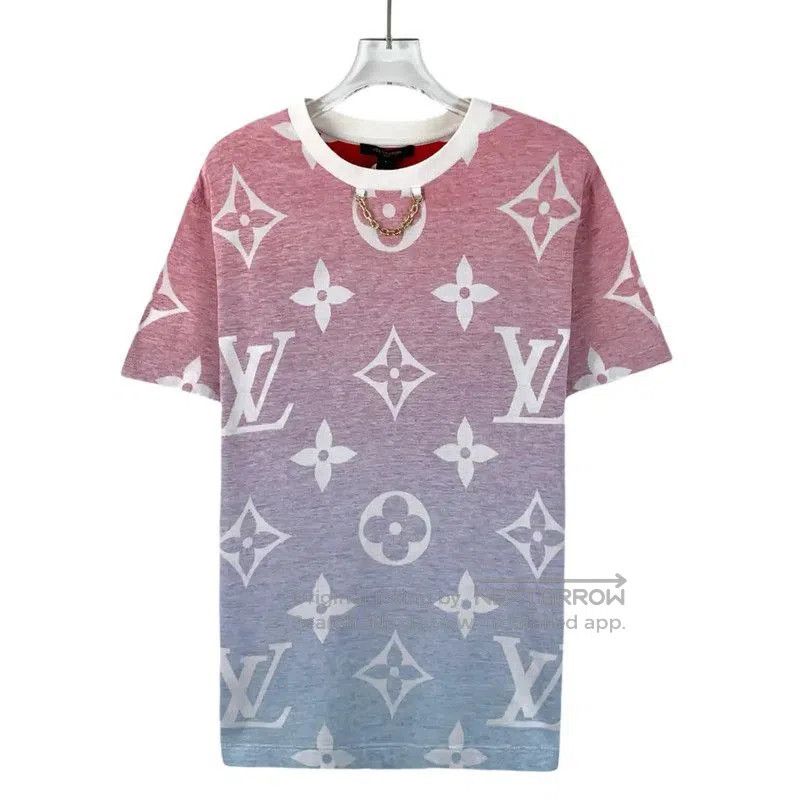 Louis Vuitton カラーブロック Tシャツ Louis Vuitton Louis Vuitton Color Block Logo T-Shirt | Grailed