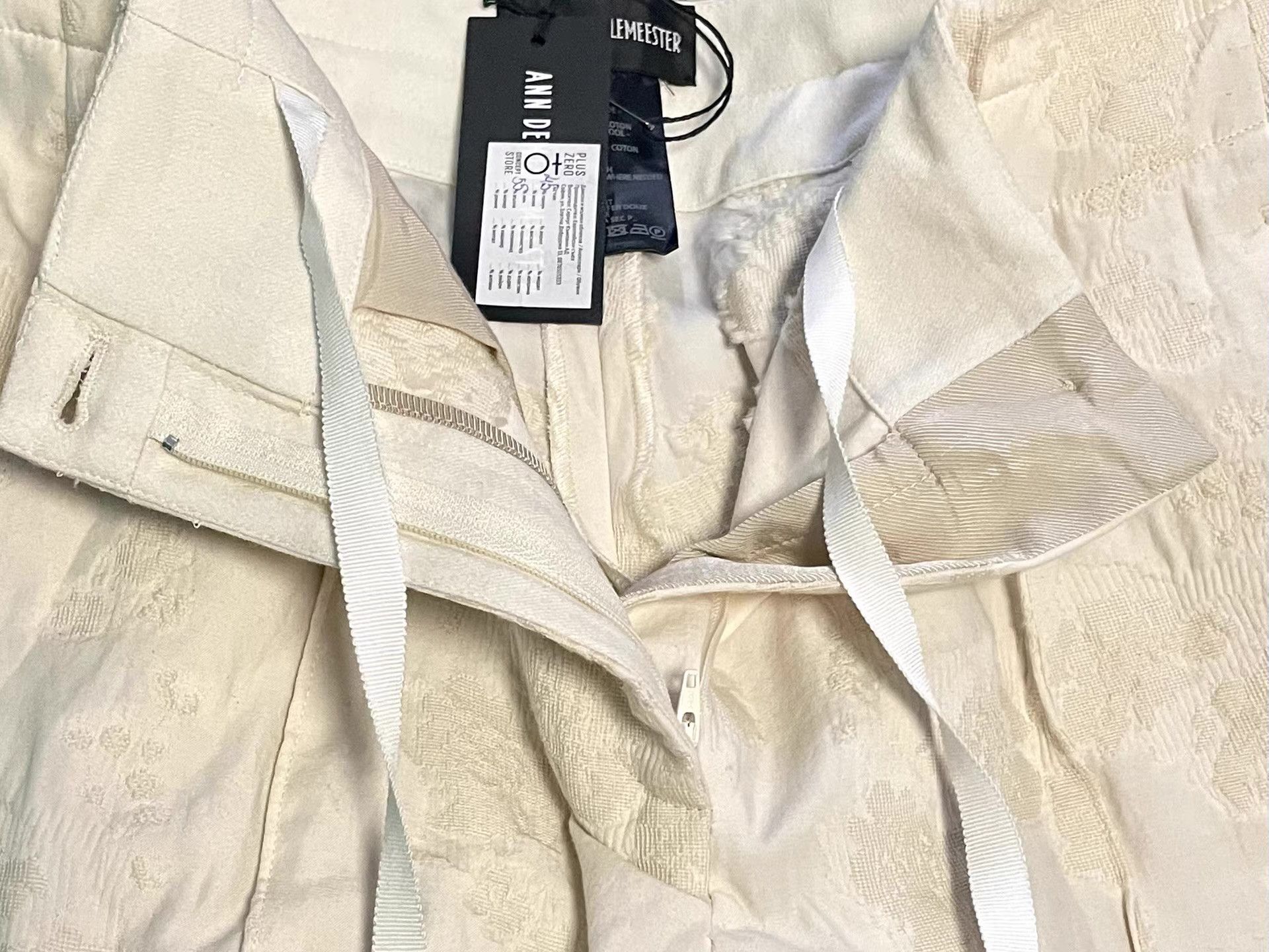 Ann Demeulemeester Ann Demeulemeester FW20 Jacquard Women's Pants Ｑ21 Size 38" / US 16 / IT 52 - 6 Thumbnail