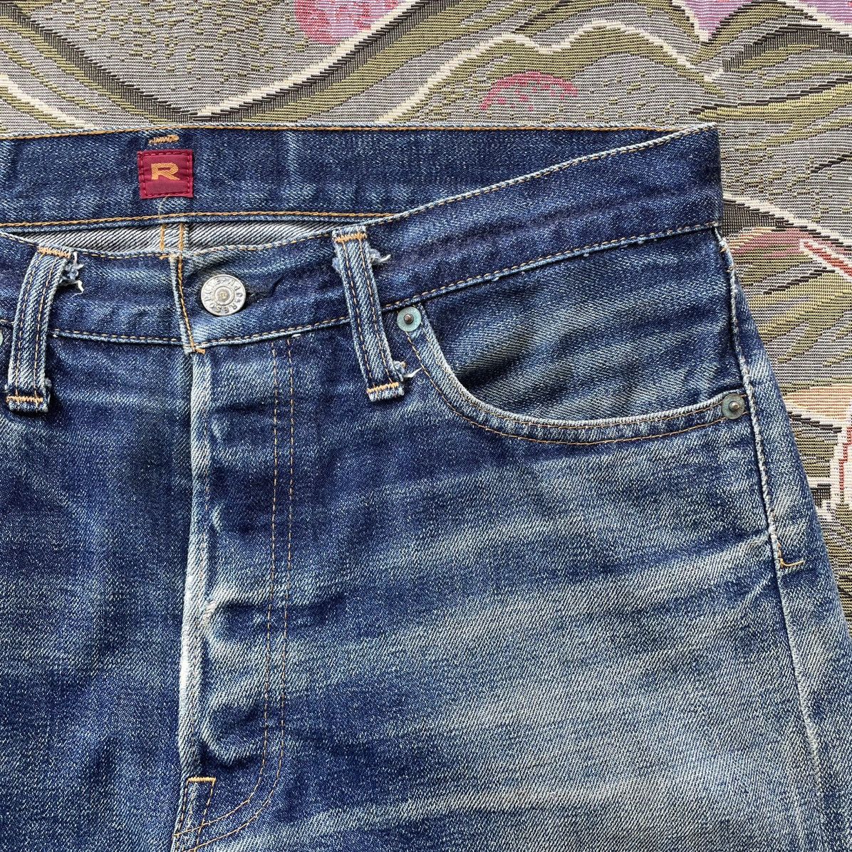 RESOLUTE Thrashed Resolute Selvedge Distressed Jeans Size US 32 / EU 48 - 4 Thumbnail