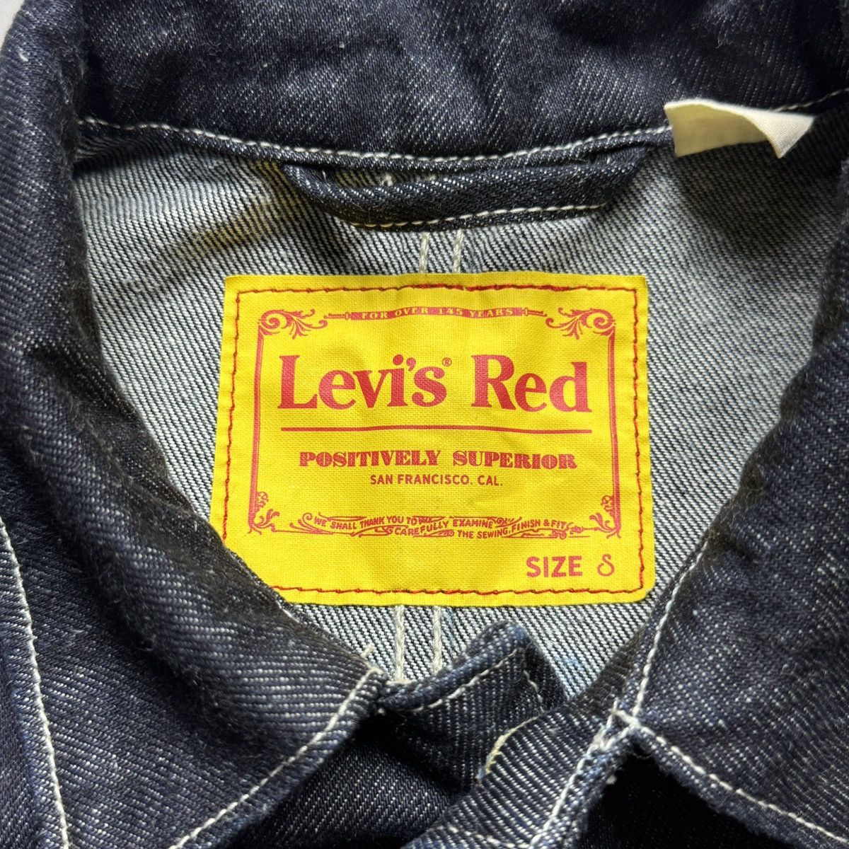 Levi's Levis Red - Engineered Indigo Raw Denim Coveralls Jacket Size US S / EU 44-46 / 1 - 8 Thumbnail