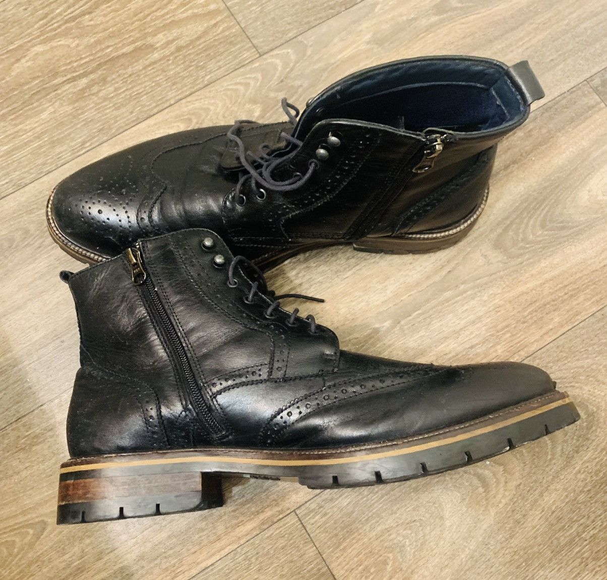 Johnston & Murphy Johnston & Murphy Men's XC FLEX™ CODY WINGTIP ZIP BOOT Size US 12 / EU 45 - 10 Thumbnail