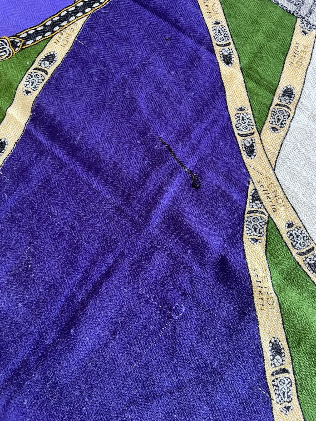 Fendi Rare 70s 80s Vintage Fendi Scarf Luxury Archive Y2K Size ONE SIZE - 15 Thumbnail