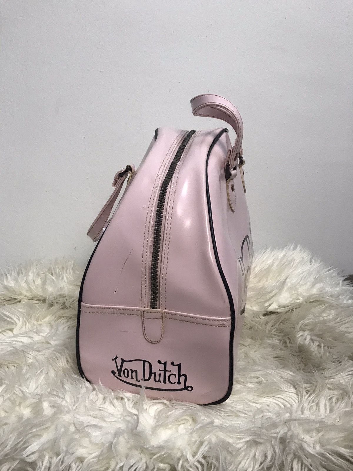 Von Dutch Von Dutch Bowling Pink Bag Size ONE SIZE - 5 Thumbnail