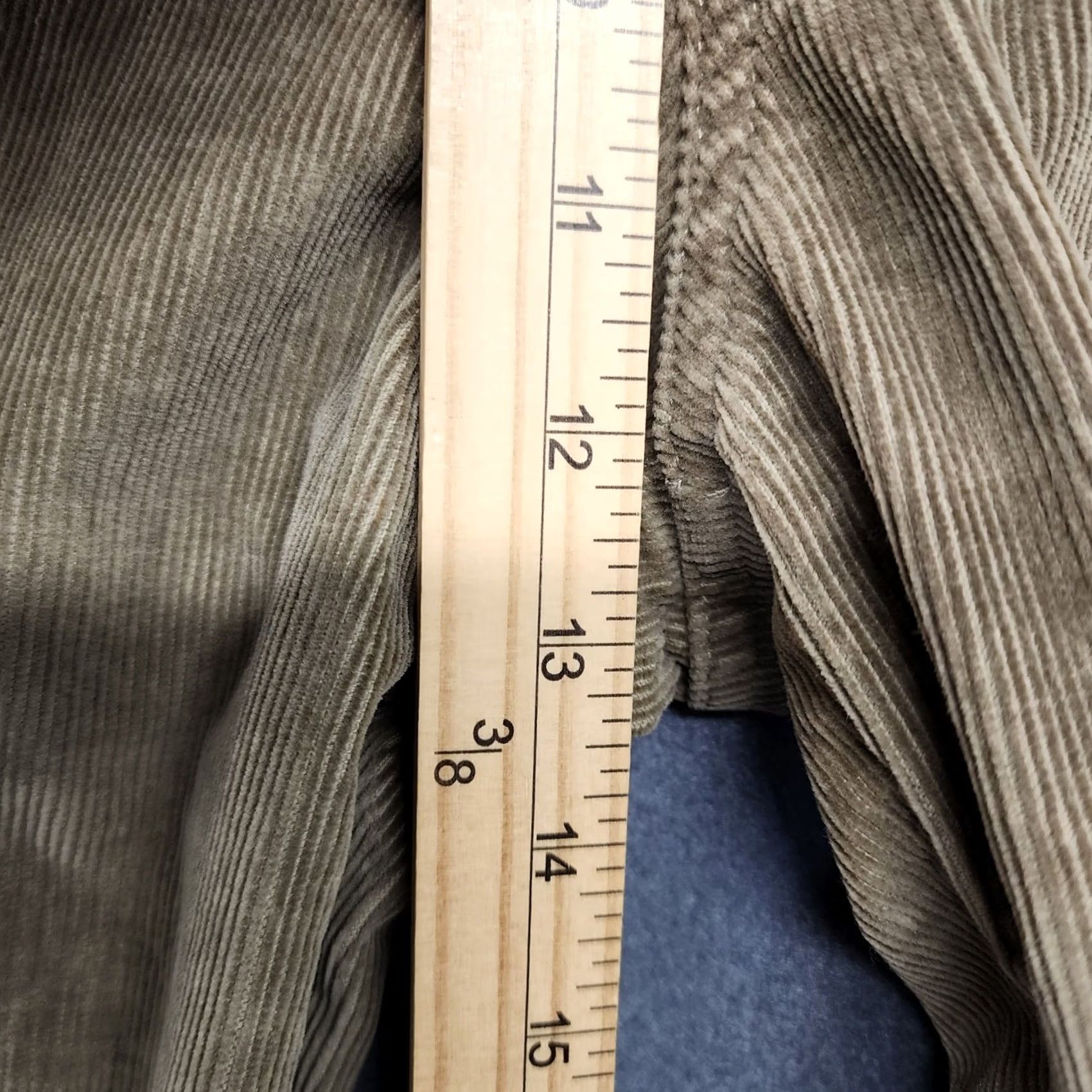 Vintage VINTAGE LL Bean Corduroy Pants Womens 12 Regular Brown Taper High Rise Stretch Size 34" / US 12 / IT 48 - 7 Thumbnail