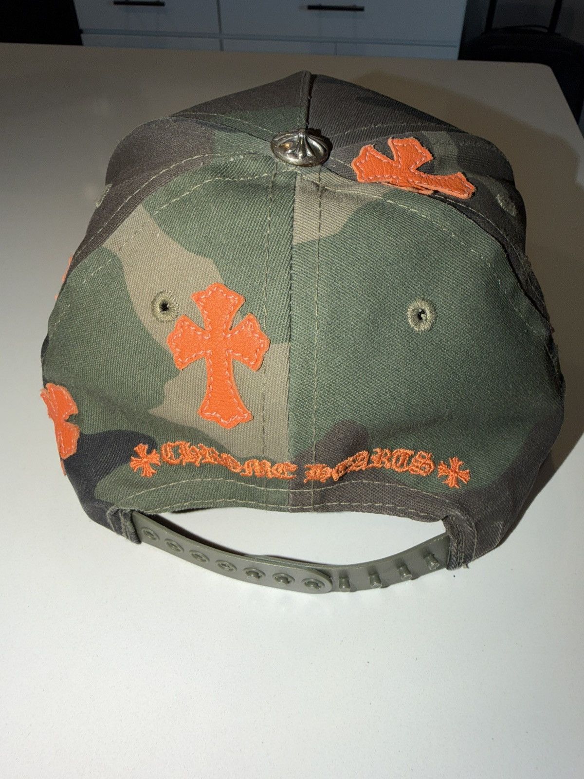 Chrome Hearts Chrome Hearts Cross Patch Camo and Orange Size ONE SIZE - 2 Thumbnail