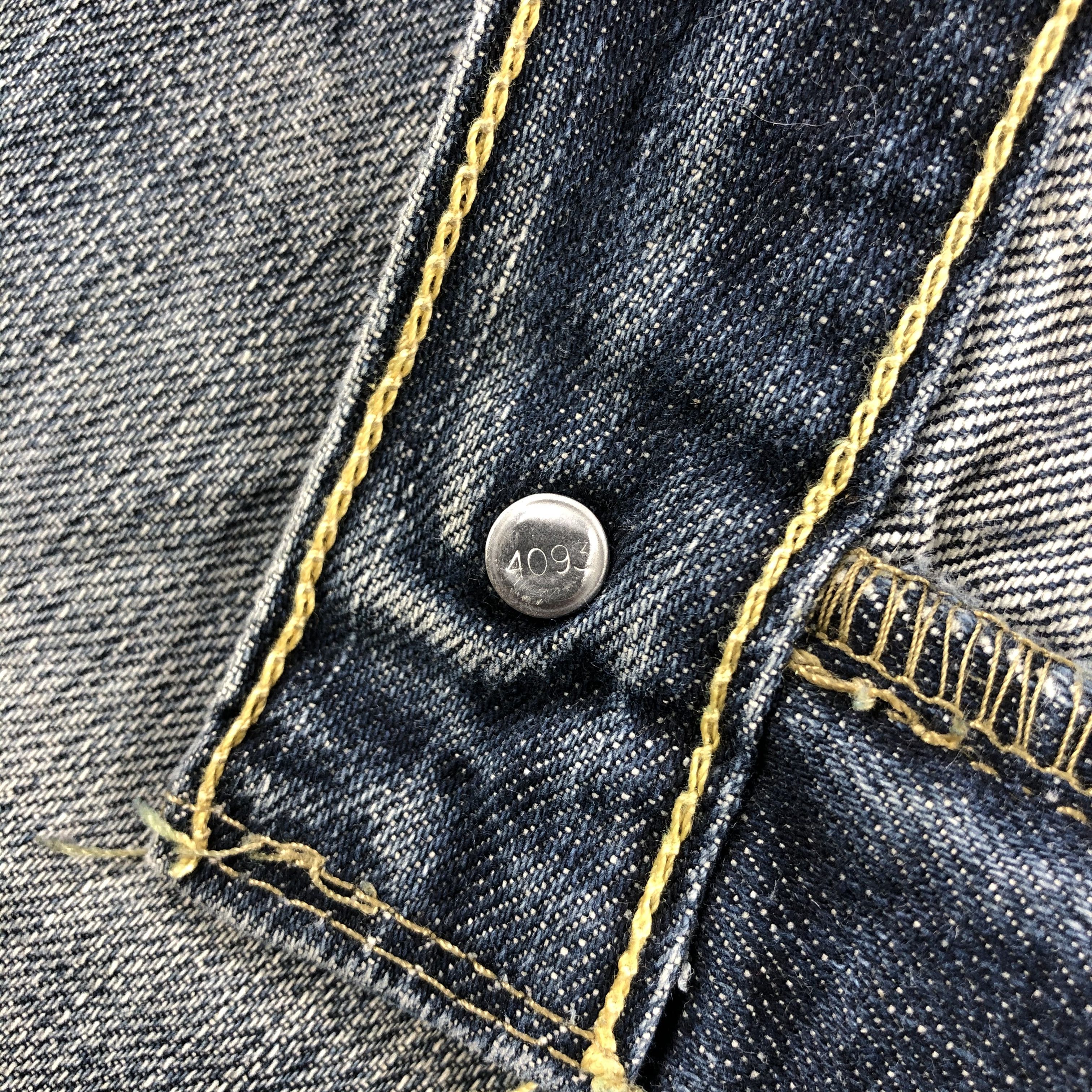 Levi's Vintage Distress Levis 569 Jeans-J915 Size US 35 - 9 Thumbnail