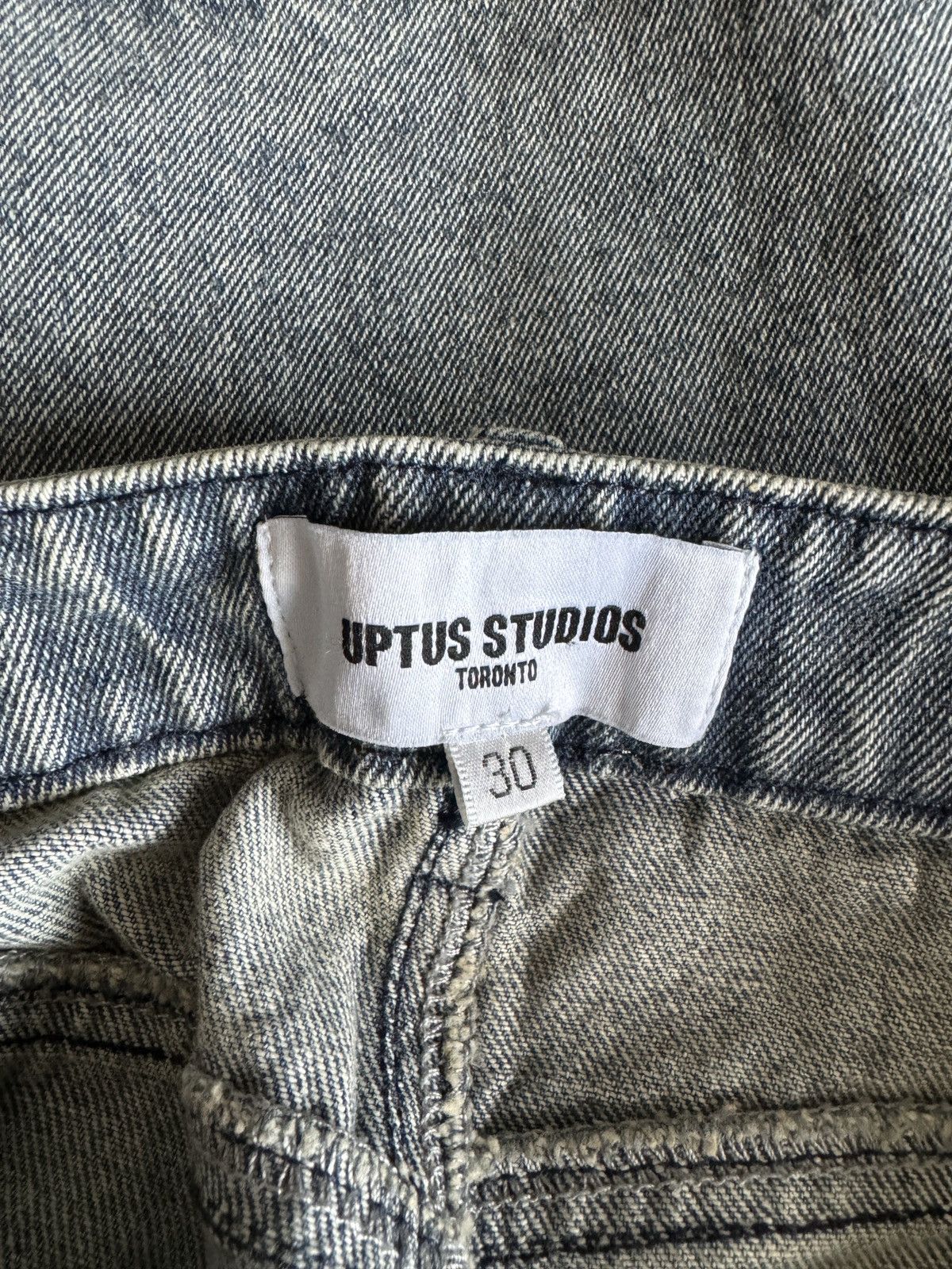 Other Uptus Studios Horizon Blue Baggy Denim Size US 30 / EU 46 - 3 Thumbnail