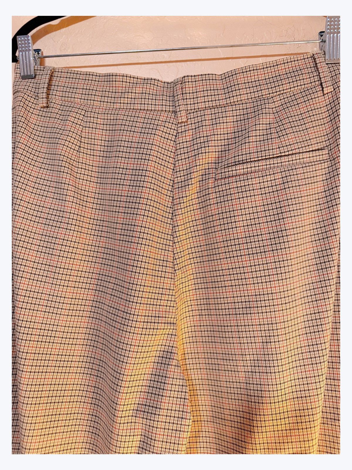 Zara ZARA Plaid Wide-Leg Trousers – Size L – Tailored Vintage Size 30" / US 8 / IT 44 - 5 Thumbnail