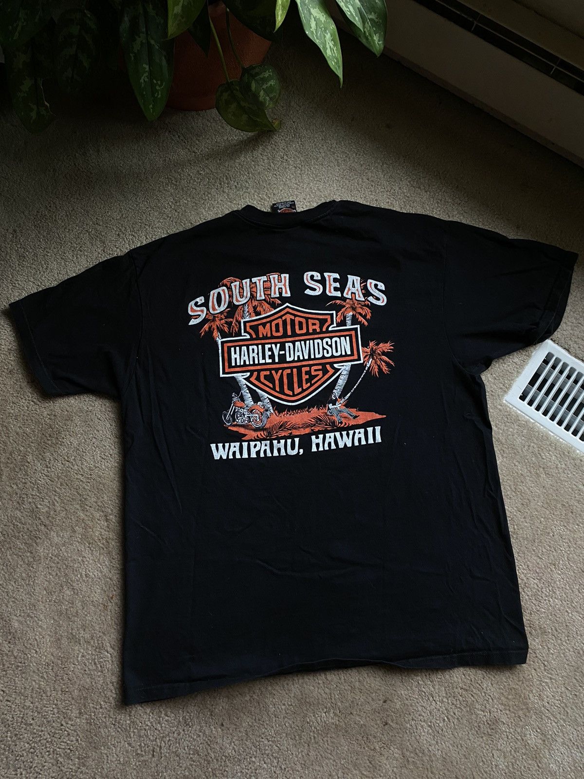 Harley Davidson × Vintage Vintage Harley Davidson 1990s If I have to explain Hawaii Size US XL / EU 56 / 4 - 2 Thumbnail