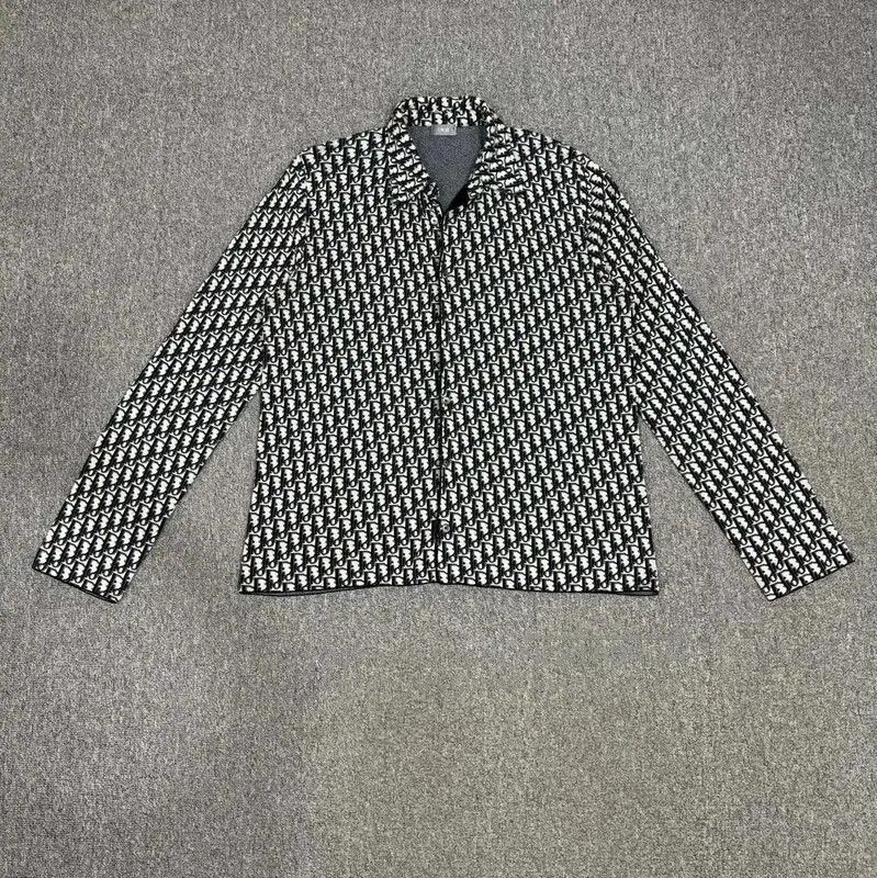 Dior Dior Multi-Colored Cotton Men's Cardigan . Size US L / EU 52-54 / 3 - 1 Thumbnail