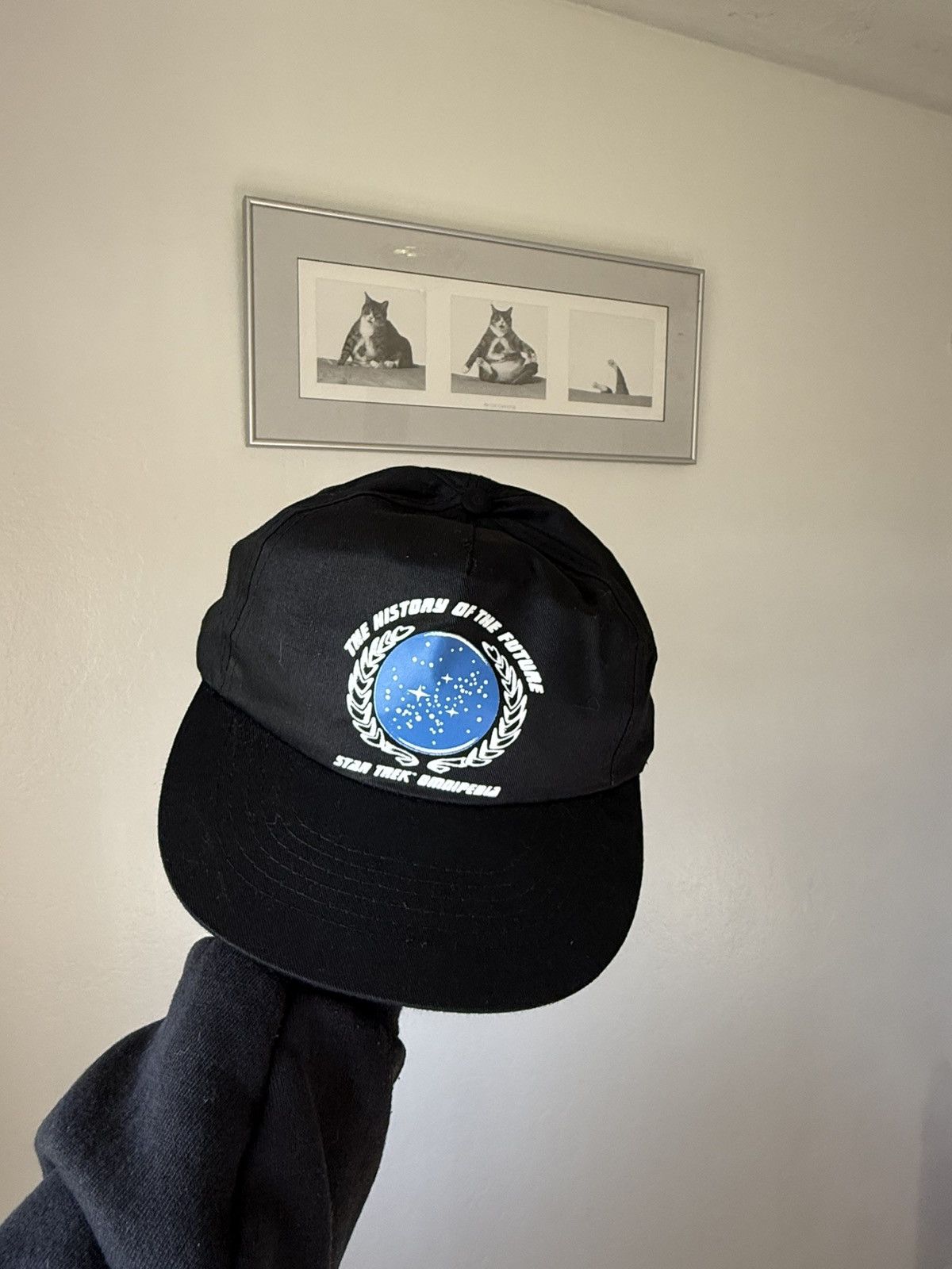 Sci-Fi Fantasy × Vintage Star Trek Snapback Cap Size ONE SIZE - 6 Thumbnail